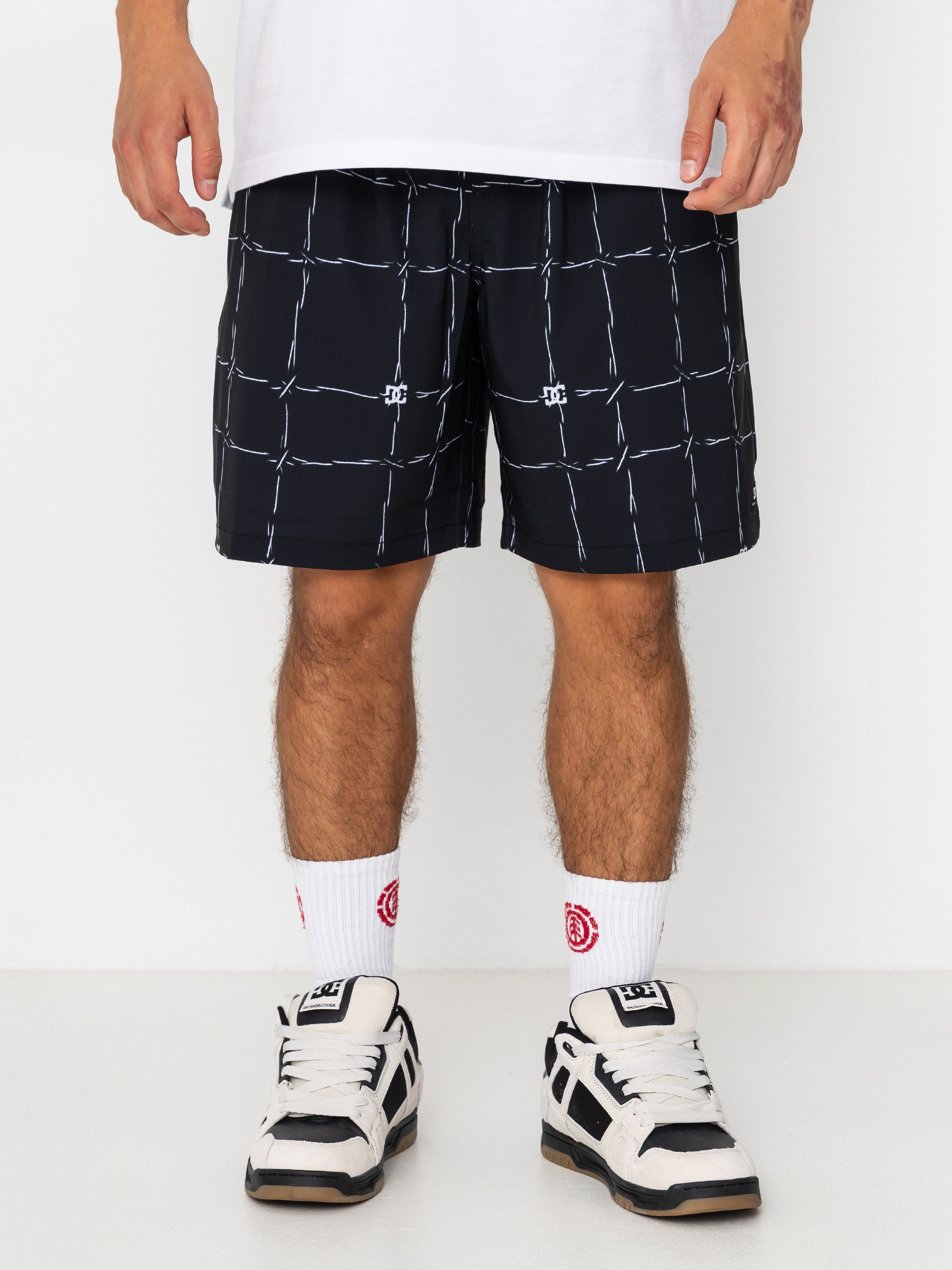 Kraťasy DC Wired Volley 19 (wired 32 black)