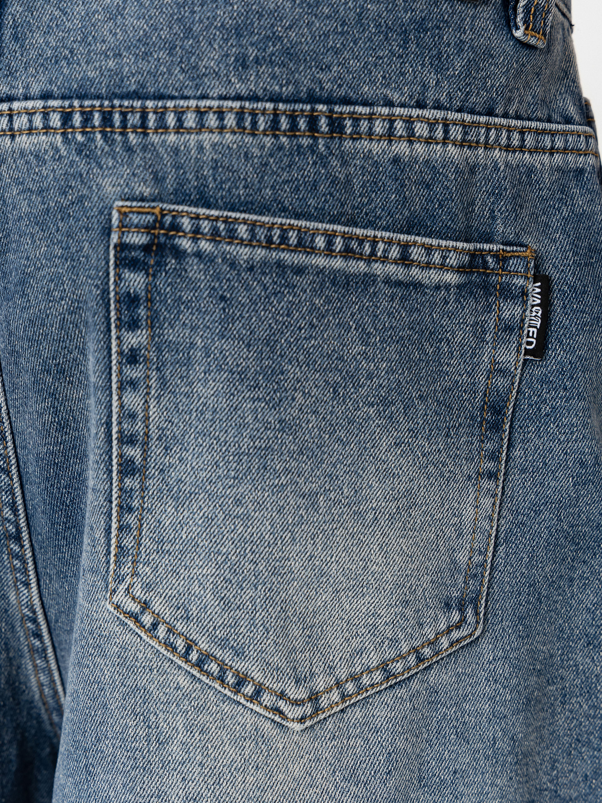 Kraťasy Wasted Paris Faded Casper (vintage blue)