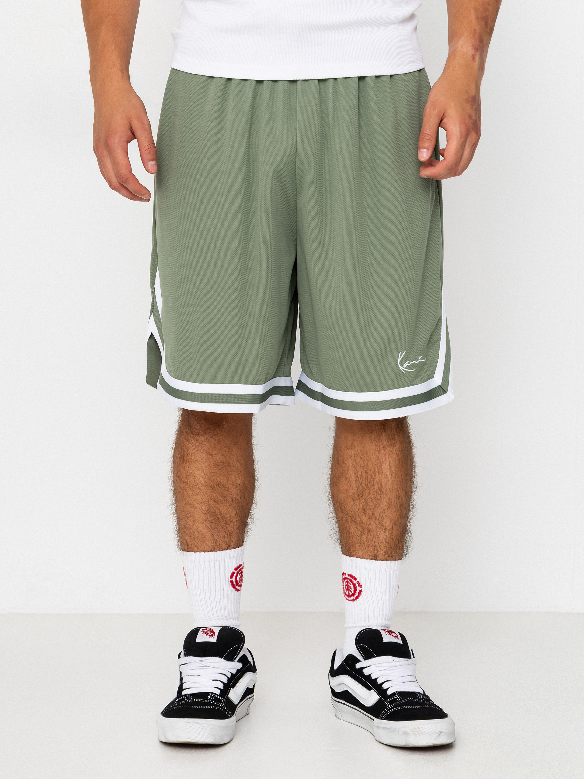 Krau0165asy Karl Kani Small Signature Essential Mesh (green)