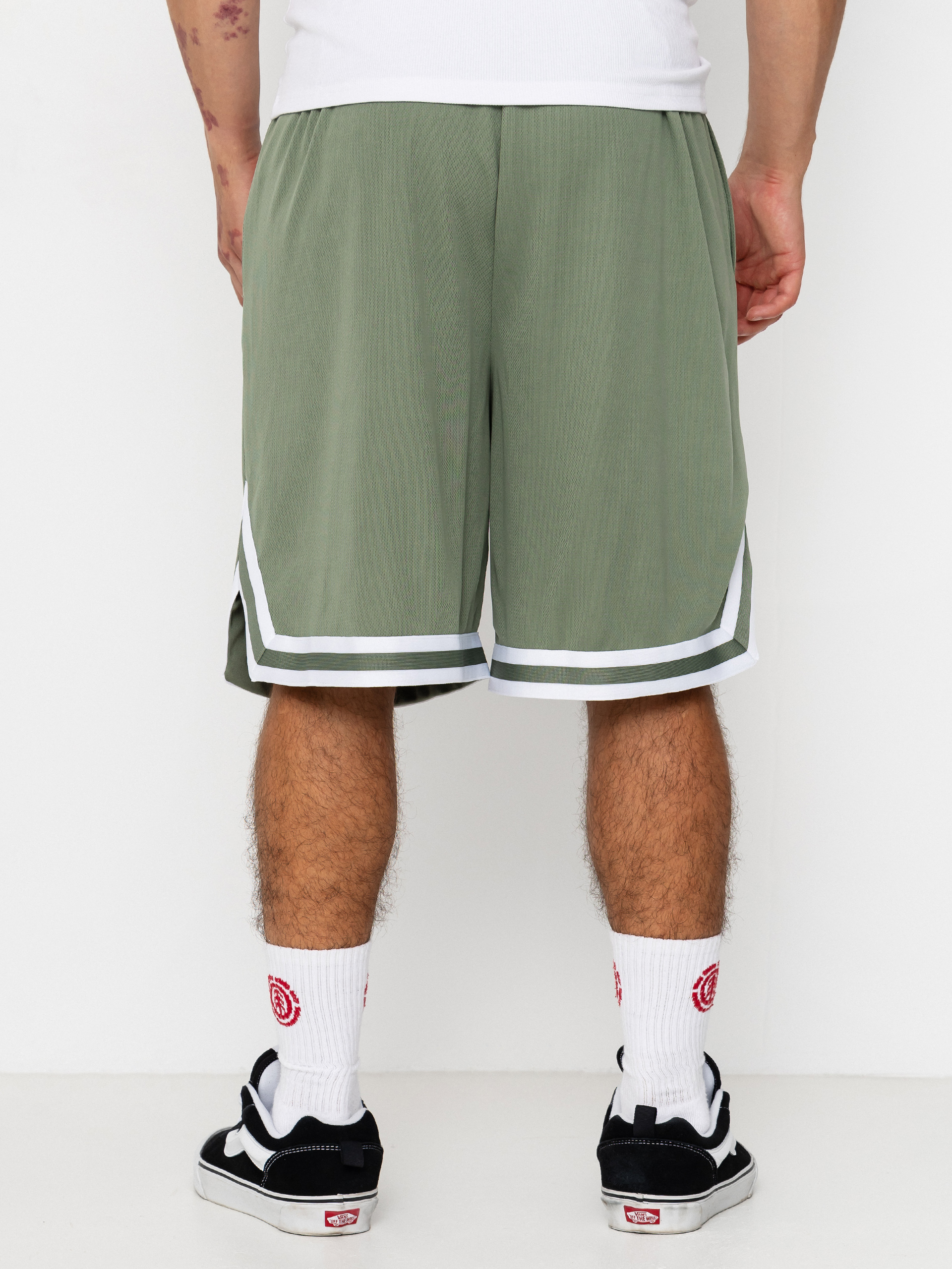 Kraťasy Karl Kani Small Signature Essential Mesh (green)