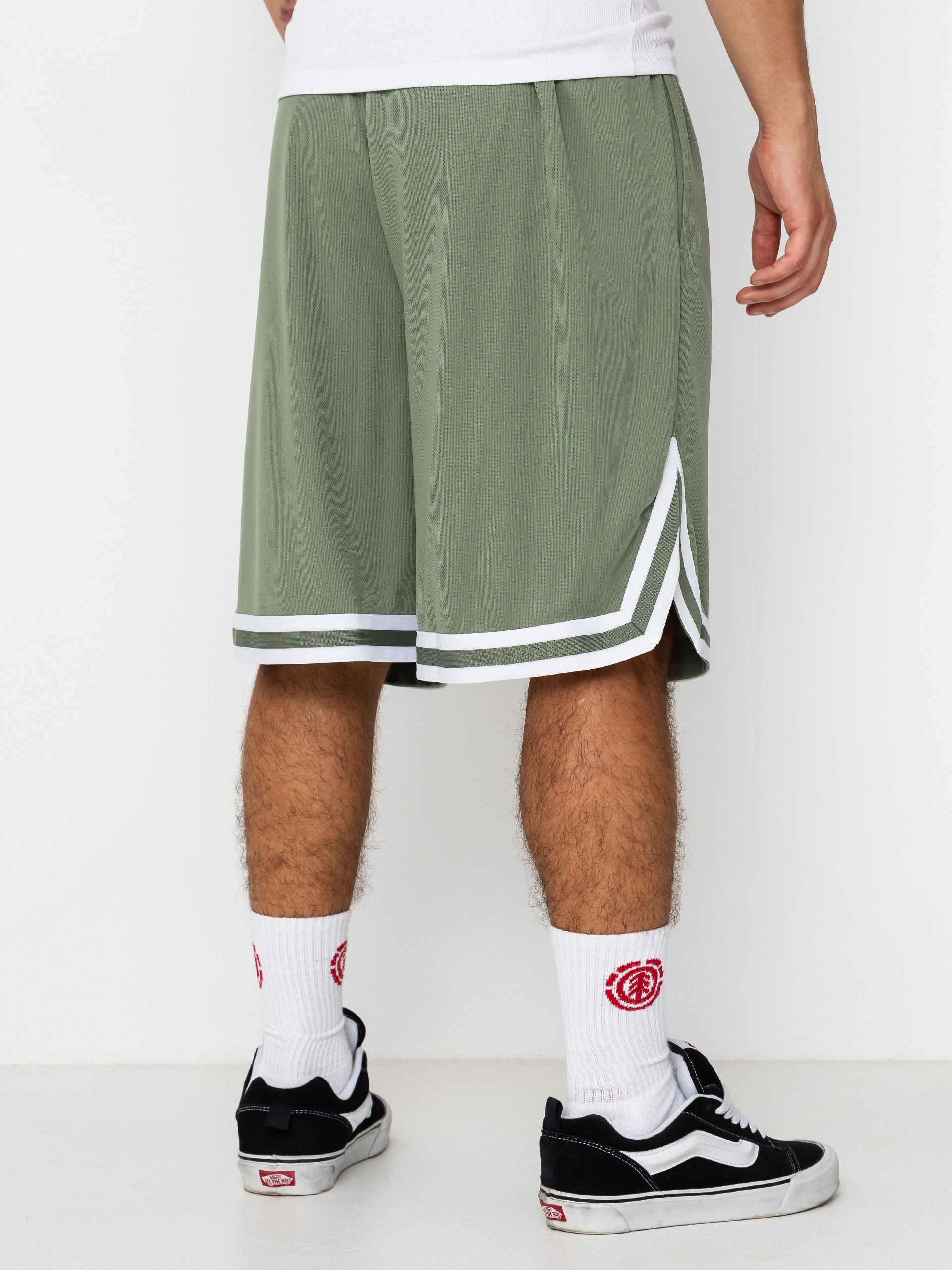Kraťasy Karl Kani Small Signature Essential Mesh (green)