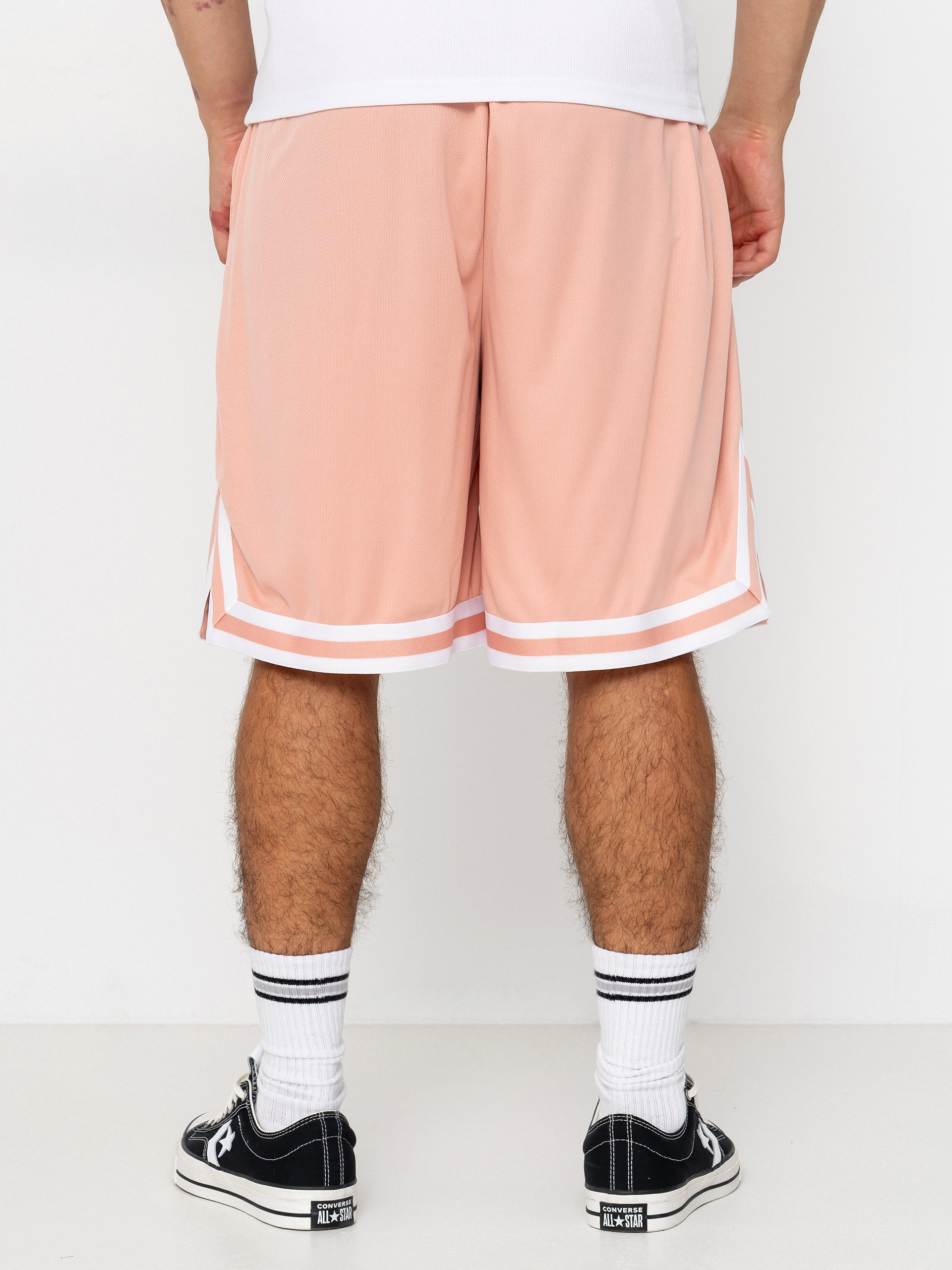 Kraťasy Karl Kani Small Signature Essential Mesh (pink)