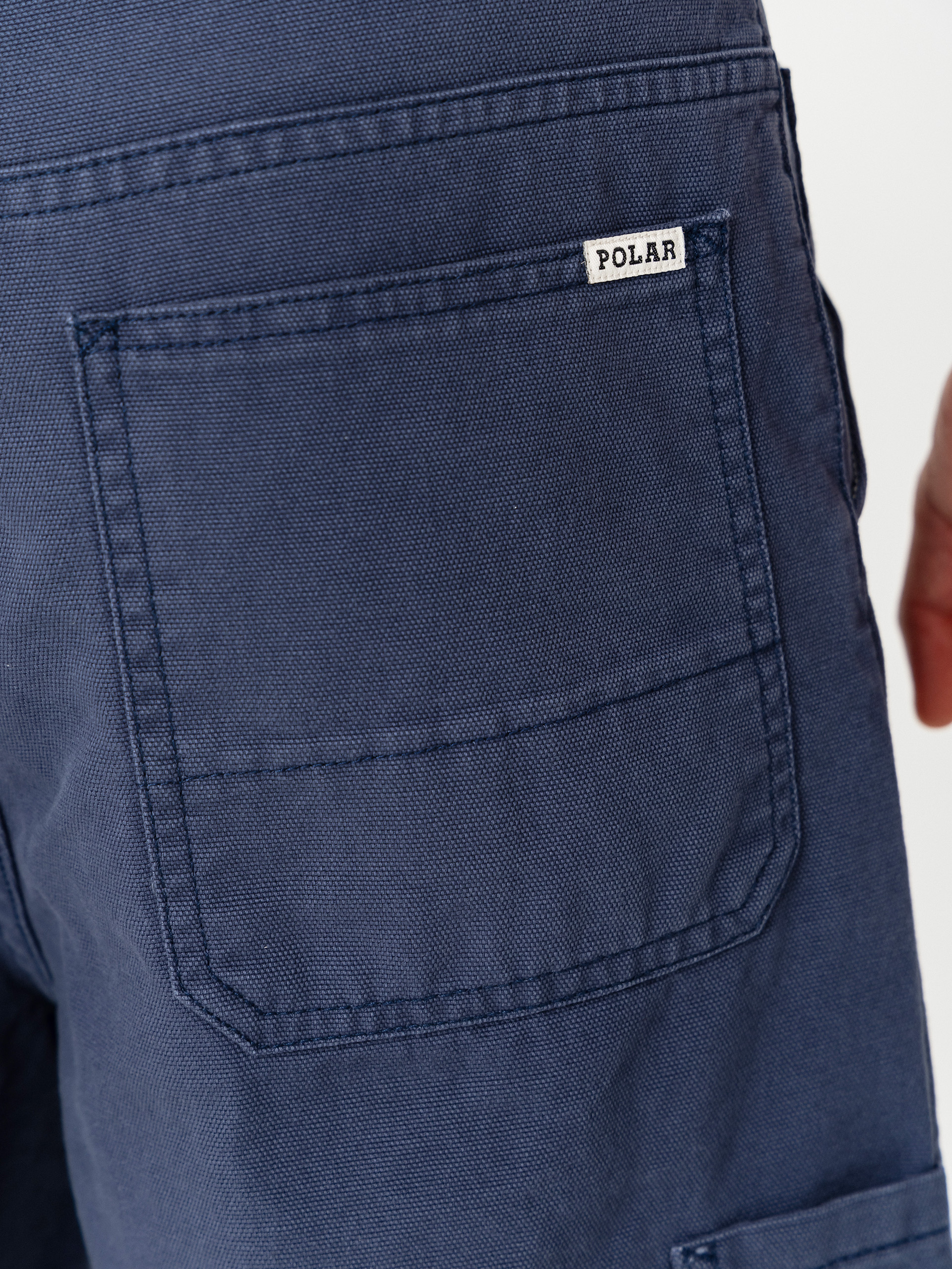 Kraťasy Polar Skate 93 Work (grey blue)