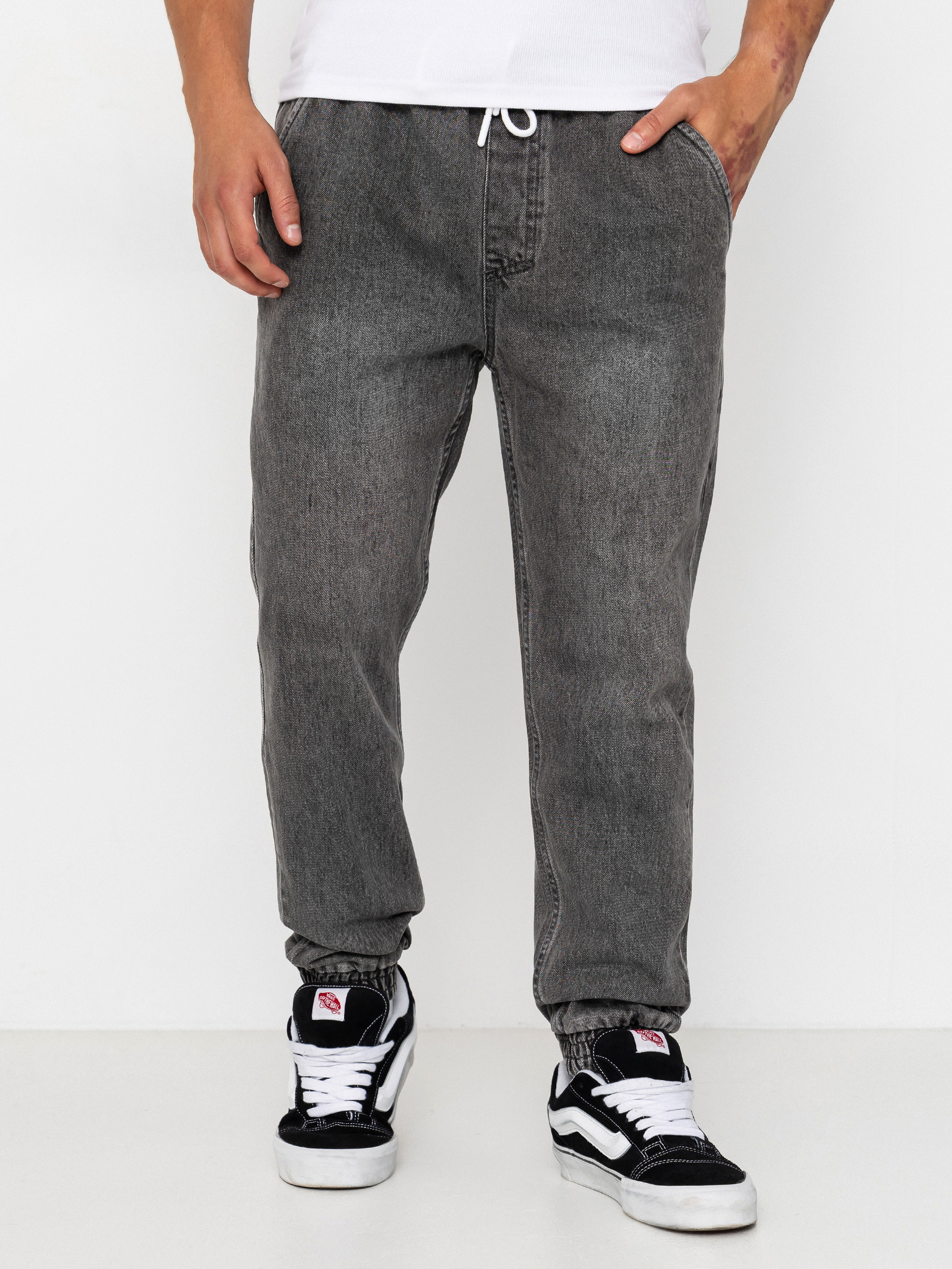 Kalhoty MassDnm Jogger Jeans Signature 2.0 (grey)