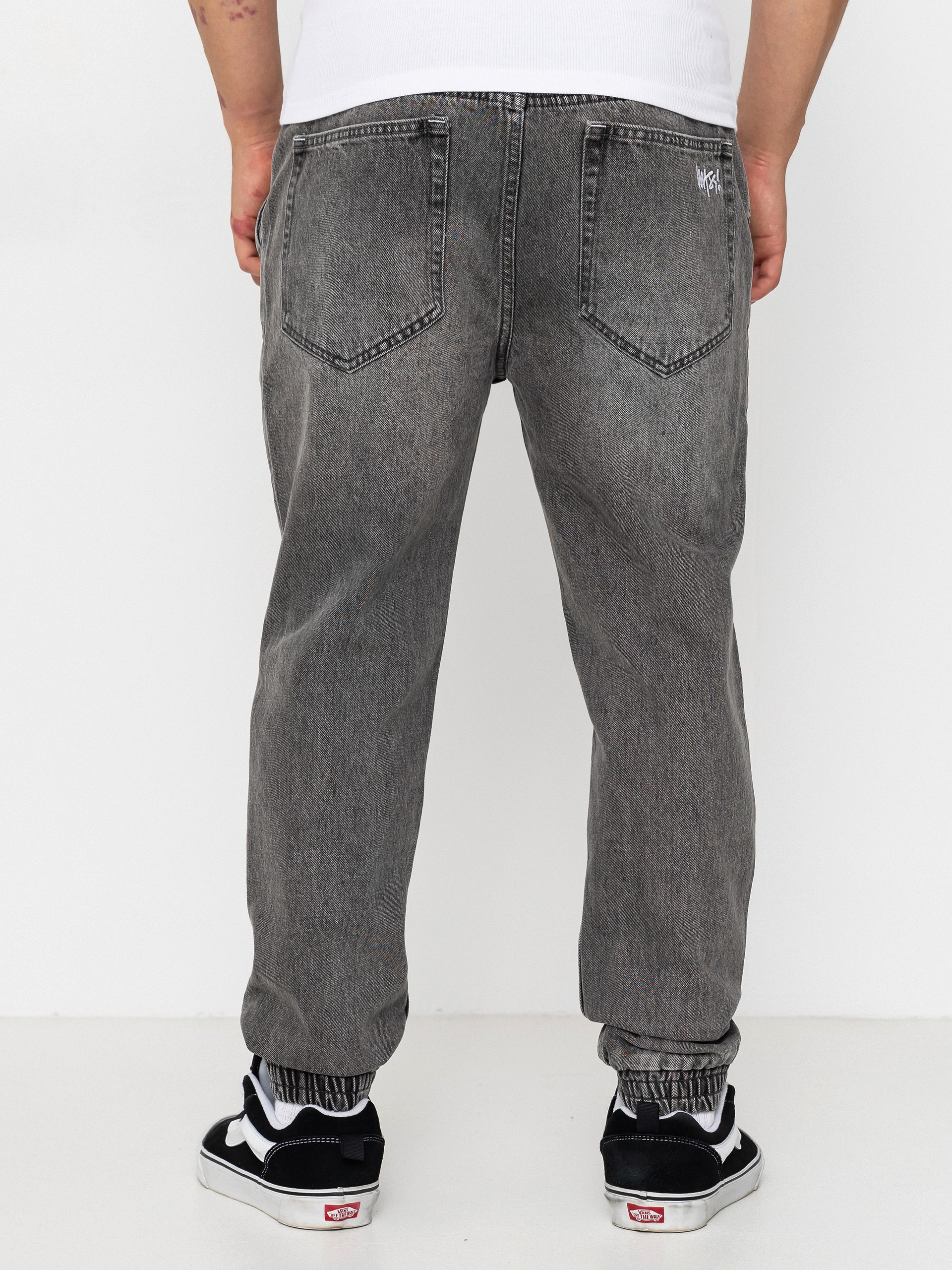 Kalhoty MassDnm Jogger Jeans Signature 2.0 (grey)