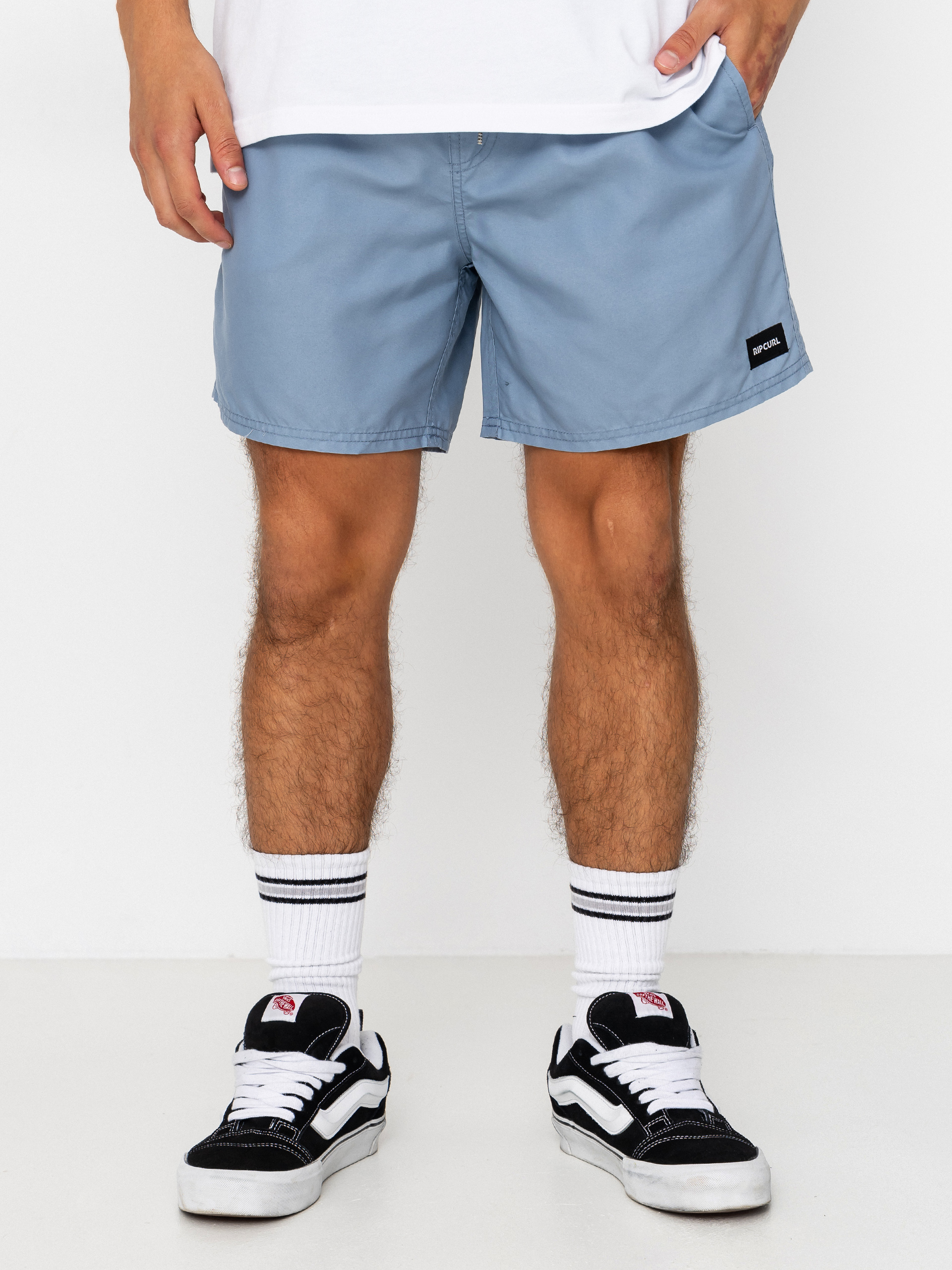 Krau0165asy Rip Curl Offset Washed Volley (faded denim)