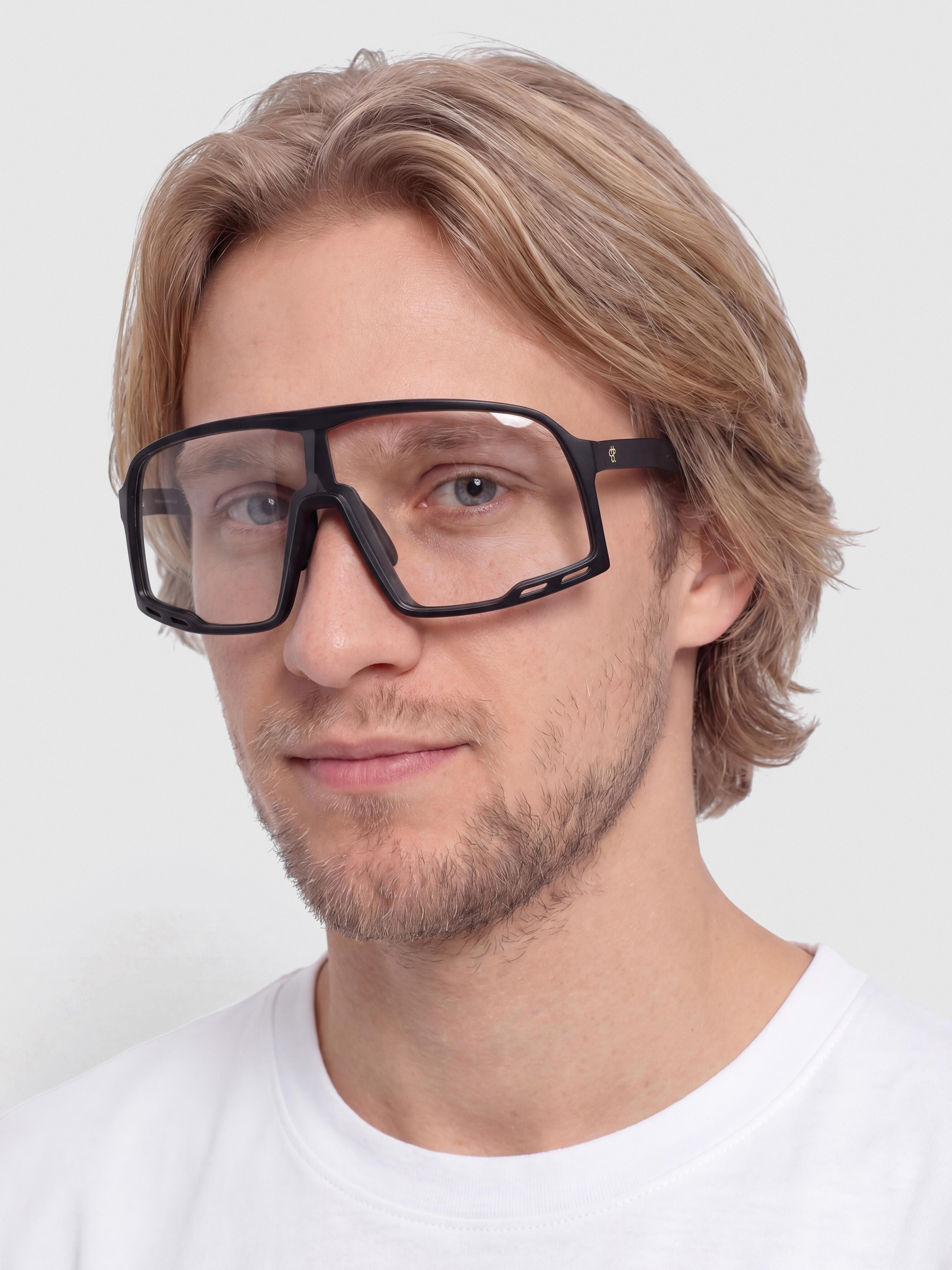 Sluneční brýle CHPO Henrik (matte black/transparent)