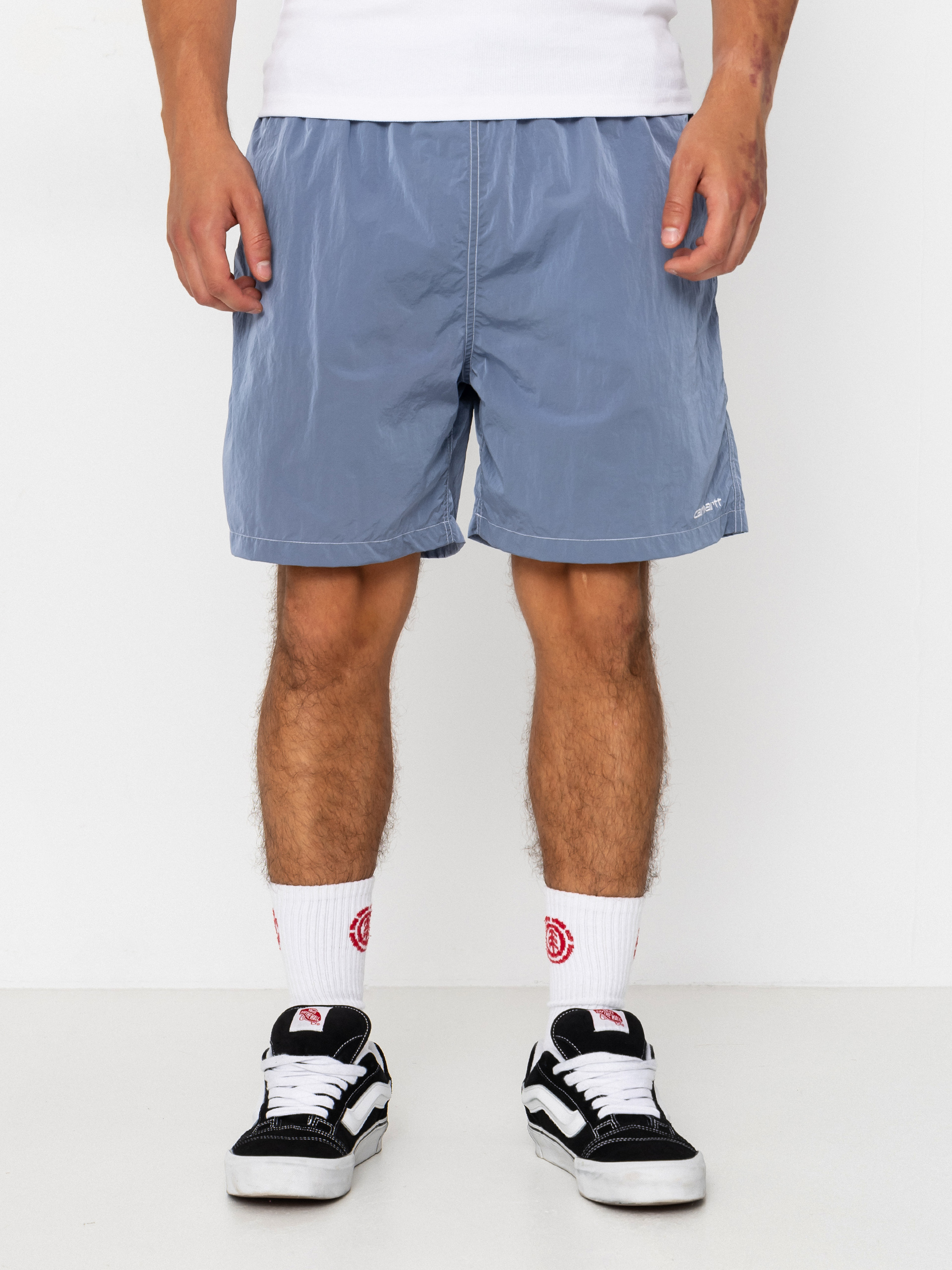 Krau0165asy Carhartt WIP Canby Swim (gentle blue/white)