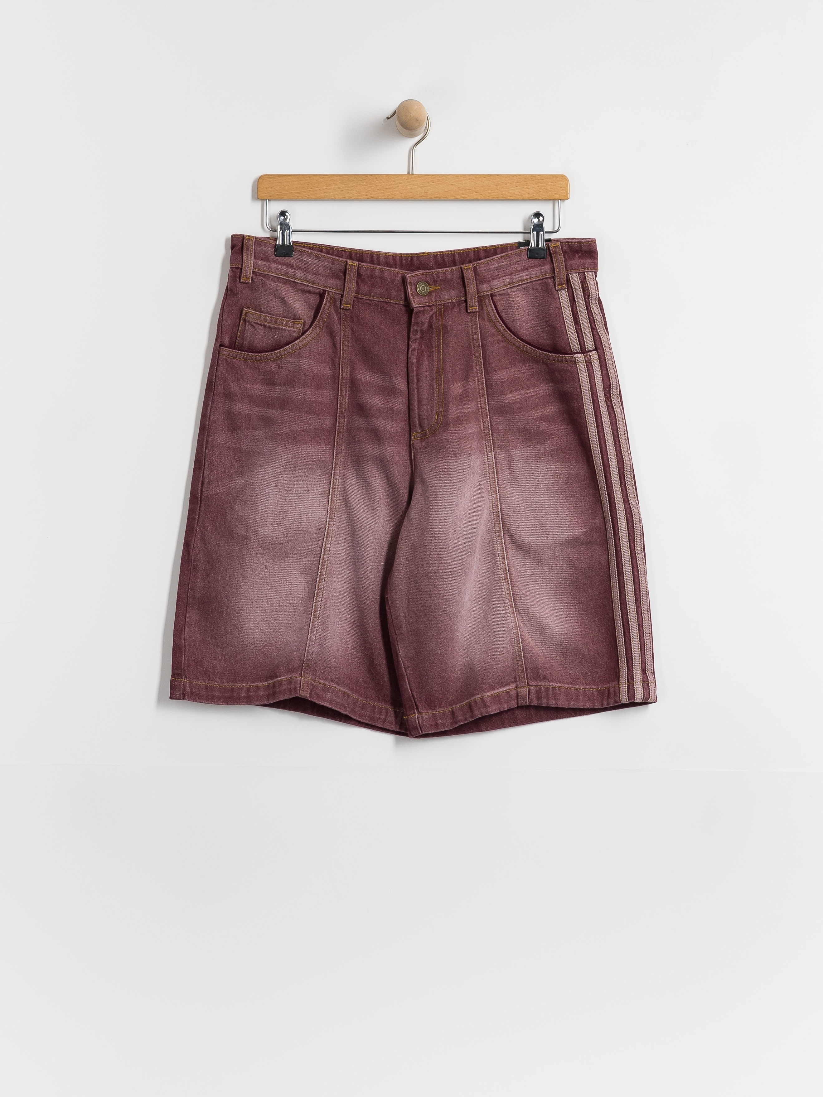 Kraťasy adidas Tyshawn Wd (maroon)