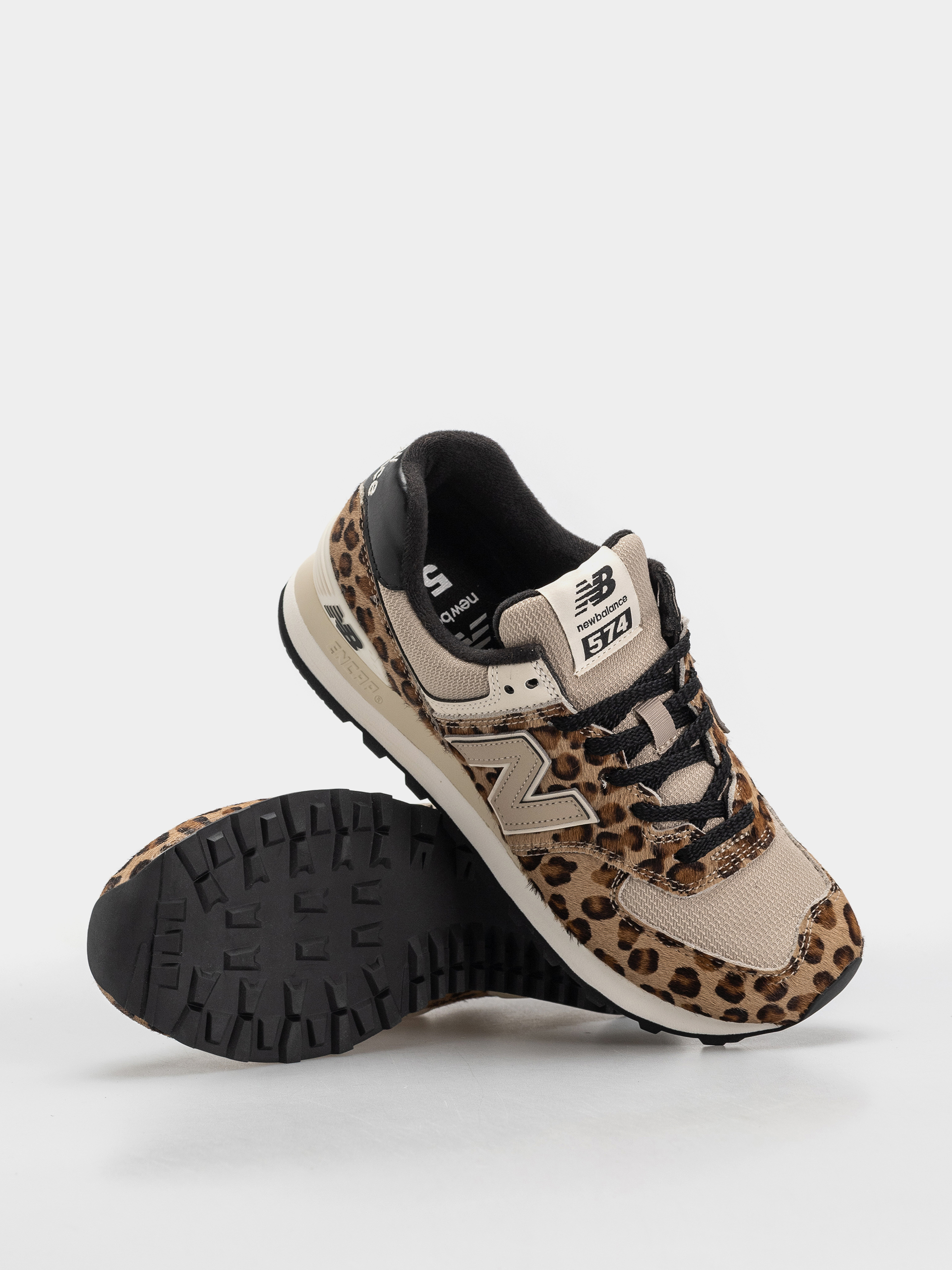 Boty New Balance 574 Wmn (stoneware/linen/black)