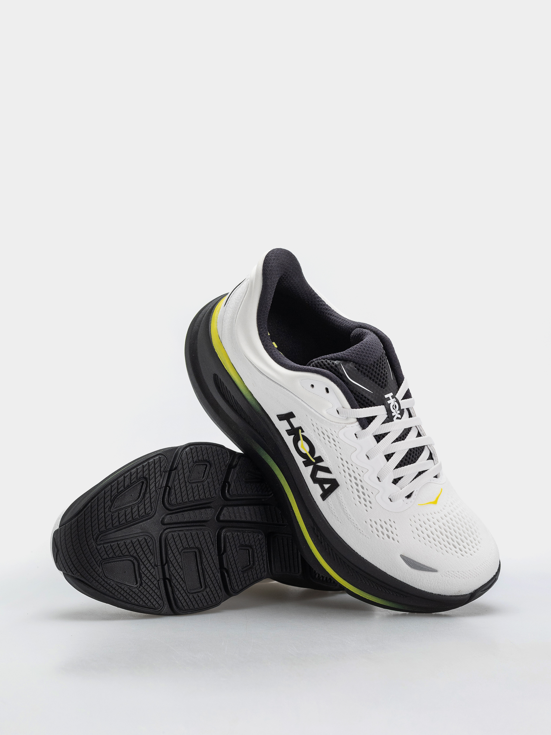 Boty Hoka Bondi 9 (white/citrus)