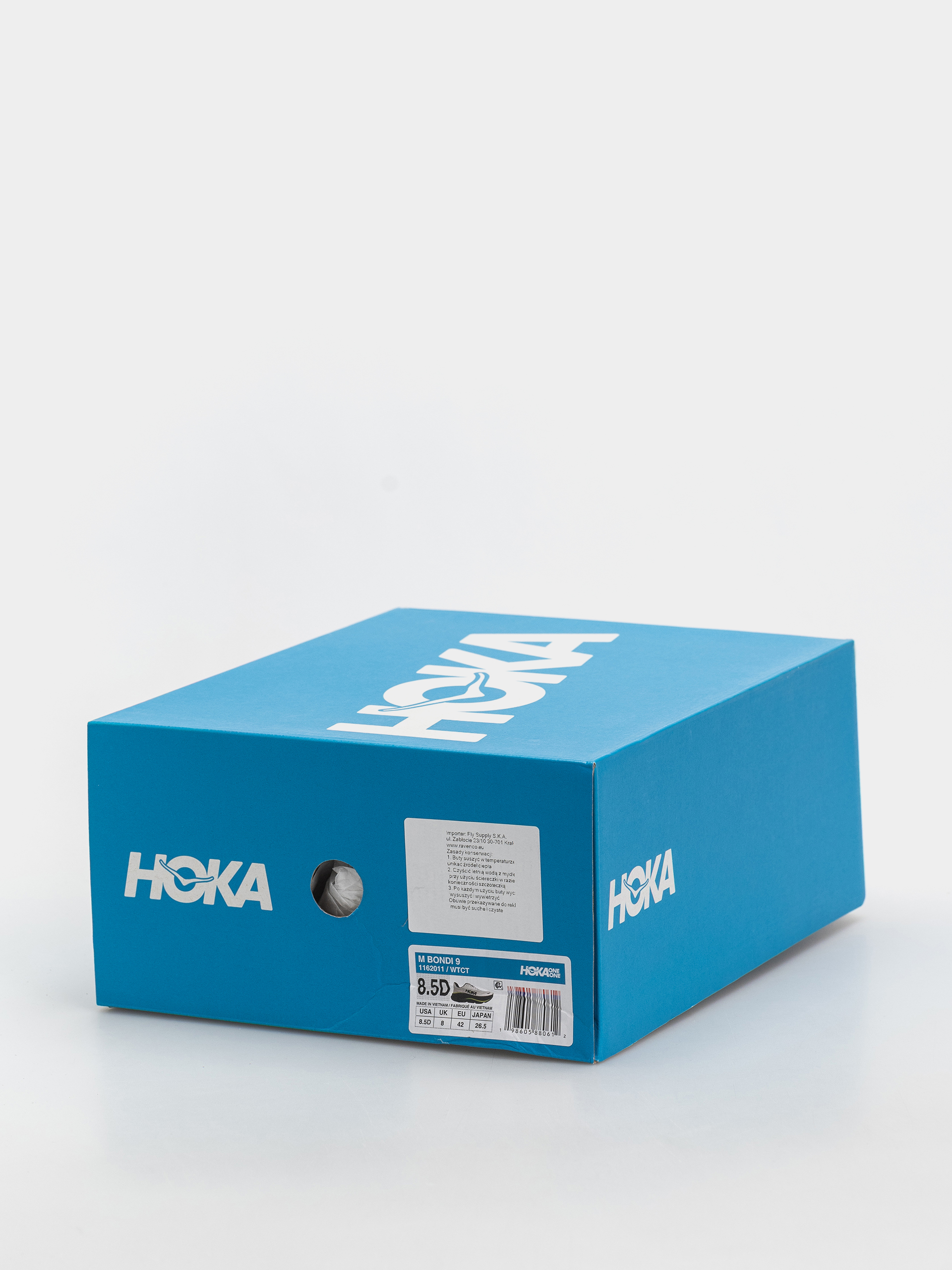 Boty Hoka Bondi 9 (white/citrus)