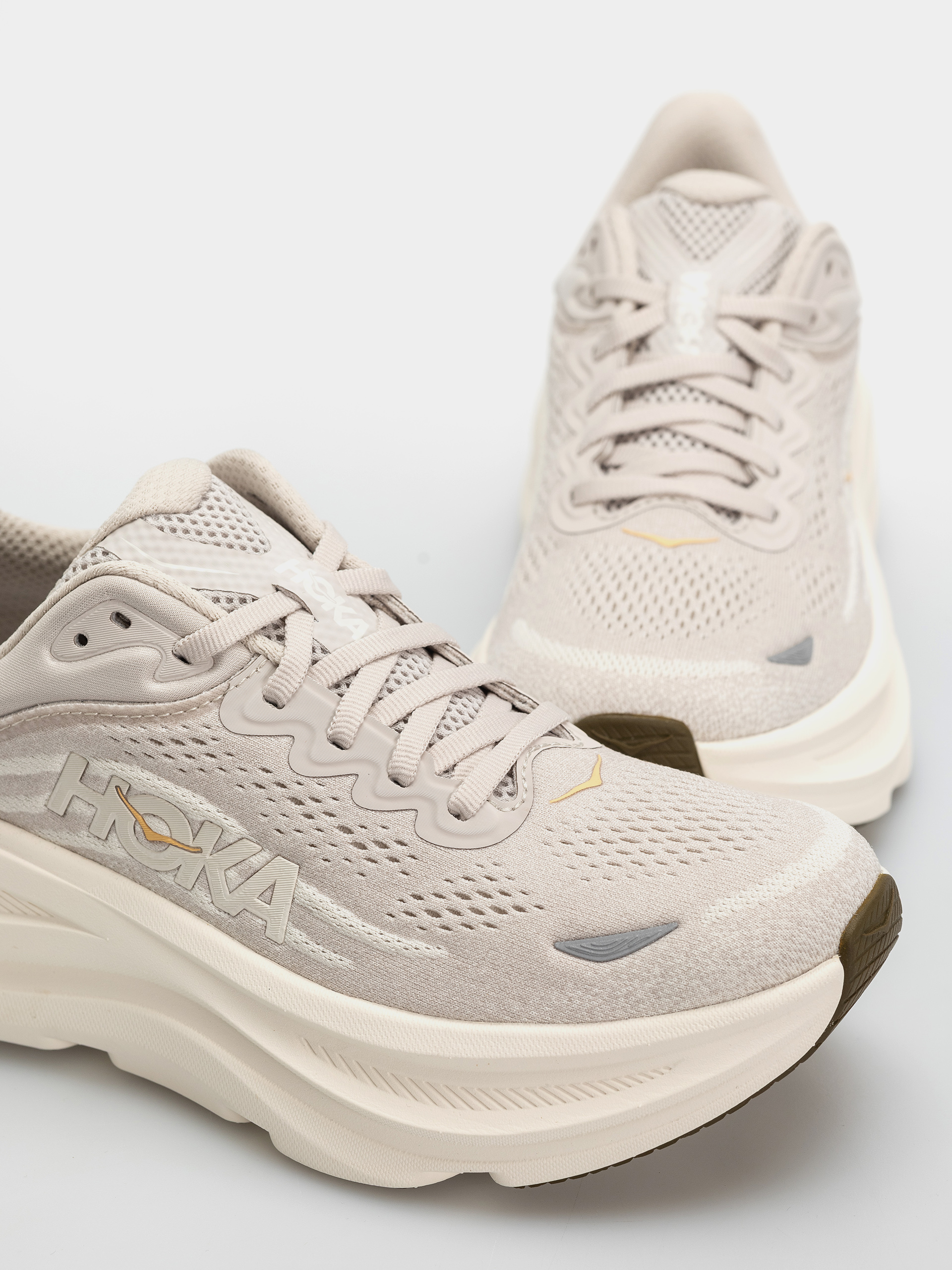 Boty Hoka Bondi 9 Wmn (river rock grey/alabaster)