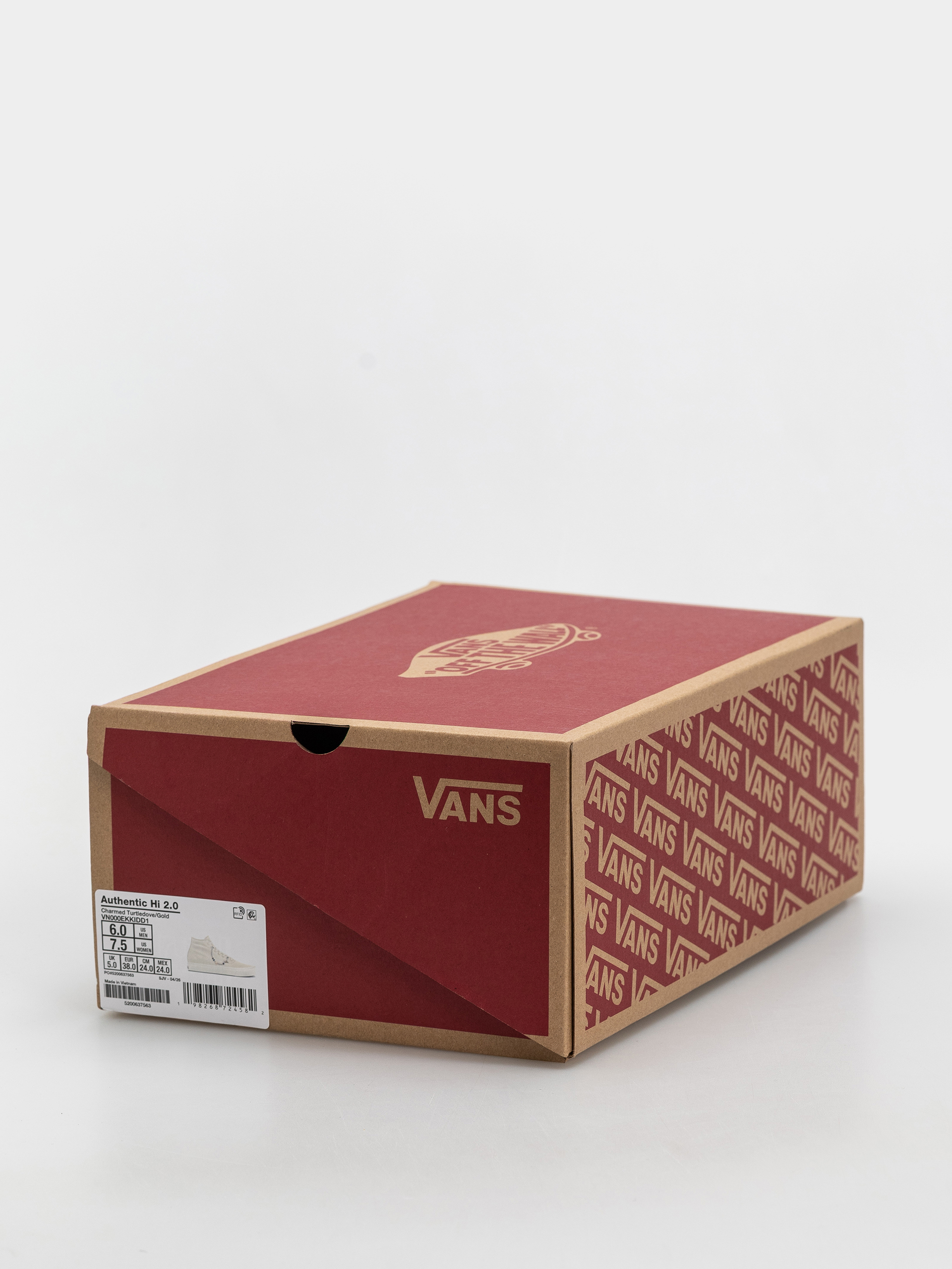 Boty Vans Authentic Hi 2.0 (turtledove/gold)