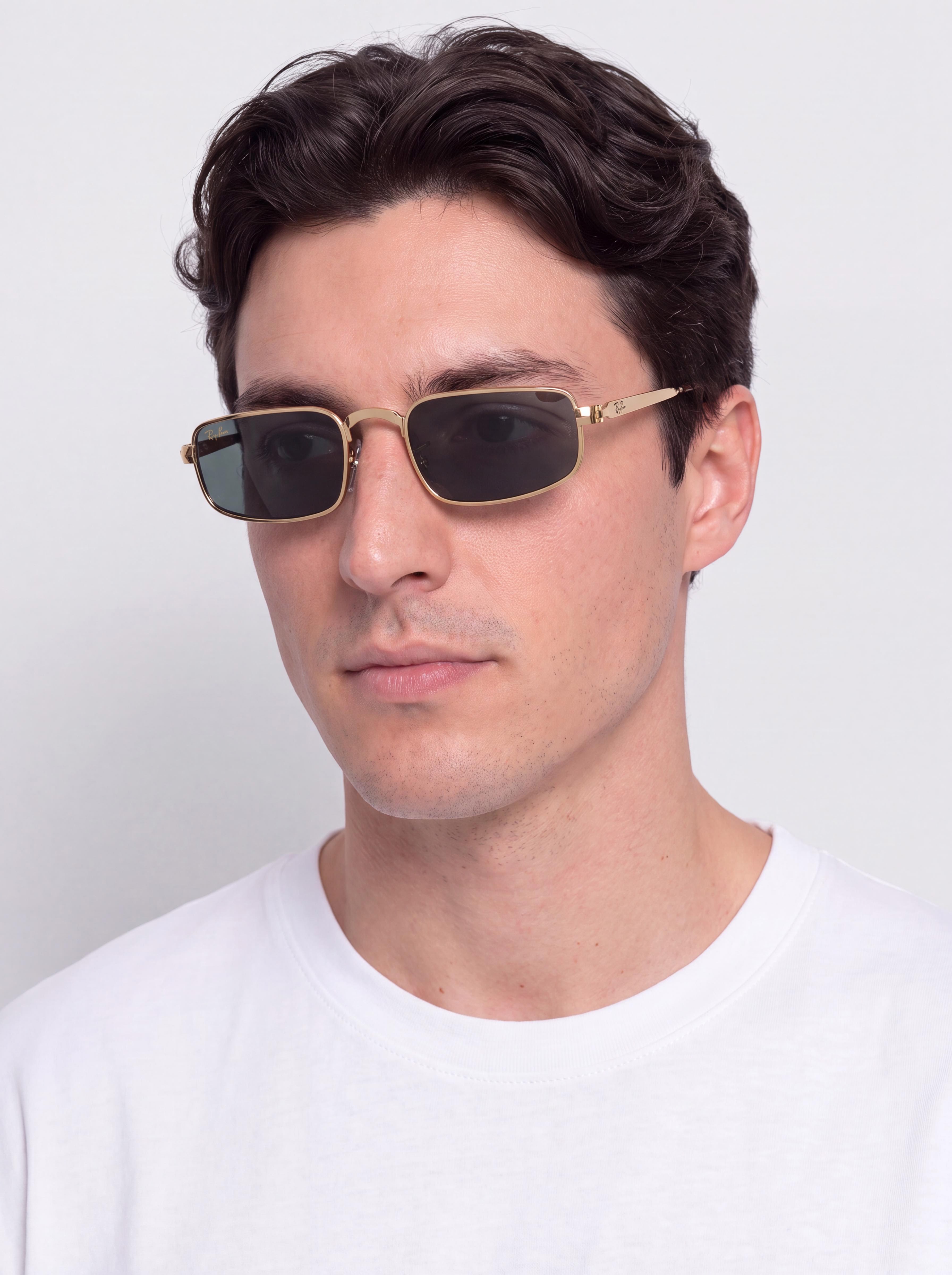 Sluneu010dnu00ed bru00fdle Ray-Ban Rb3927 By A$Ap Rocky (polerowany zu0142oto arista/blue)
