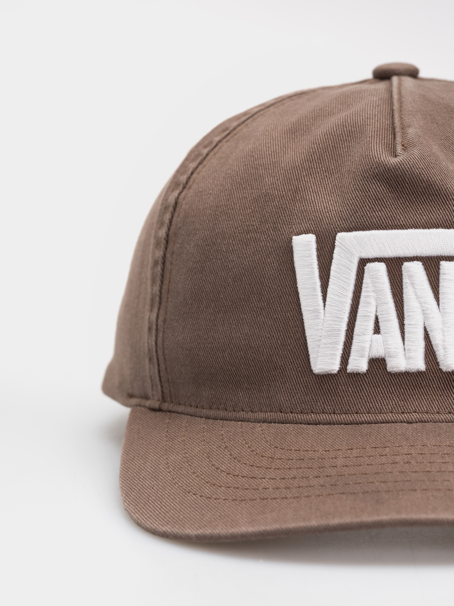 Kšiltovka  Vans Stretch Logo Snapback (vintage cocoa)