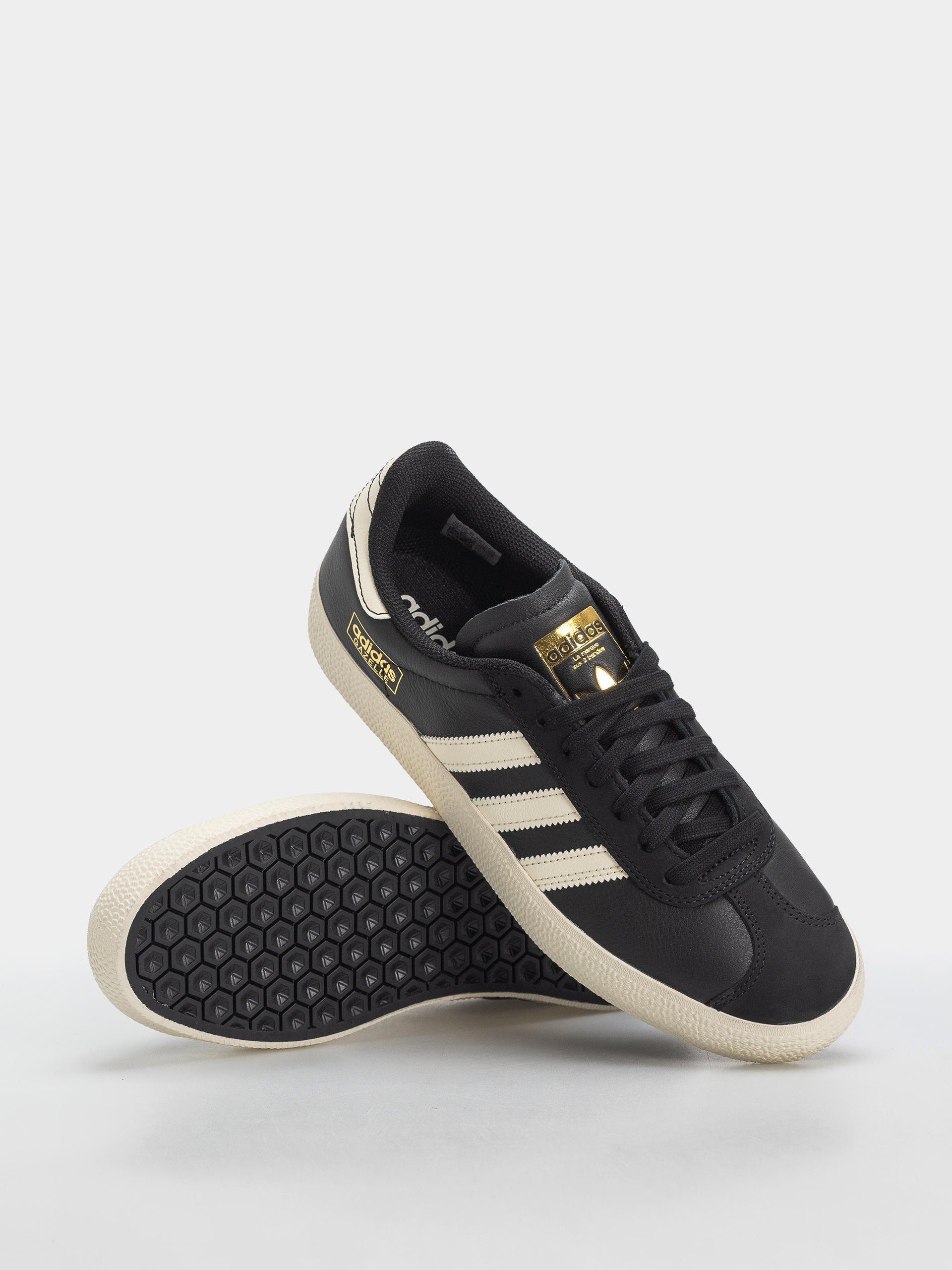 Boty adidas Gazelle Adv (cblack/crewht/goldmt)