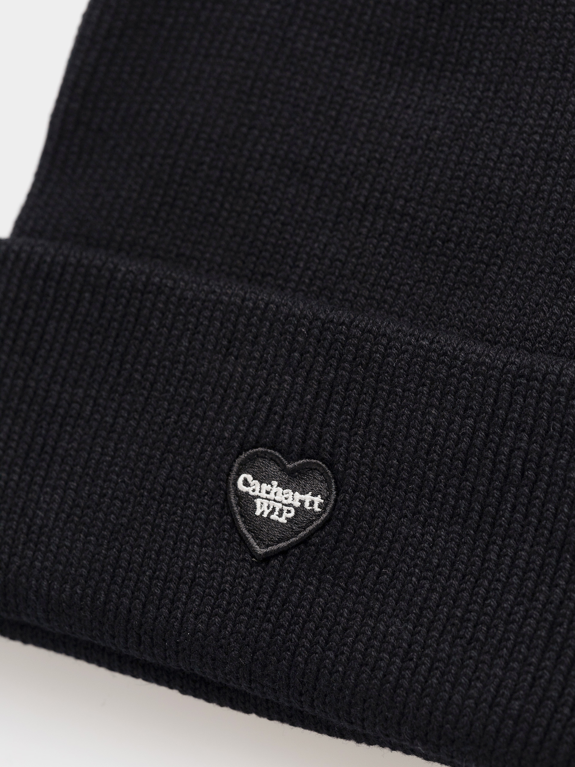 Čepice Carhartt WIP Small Heart (black)