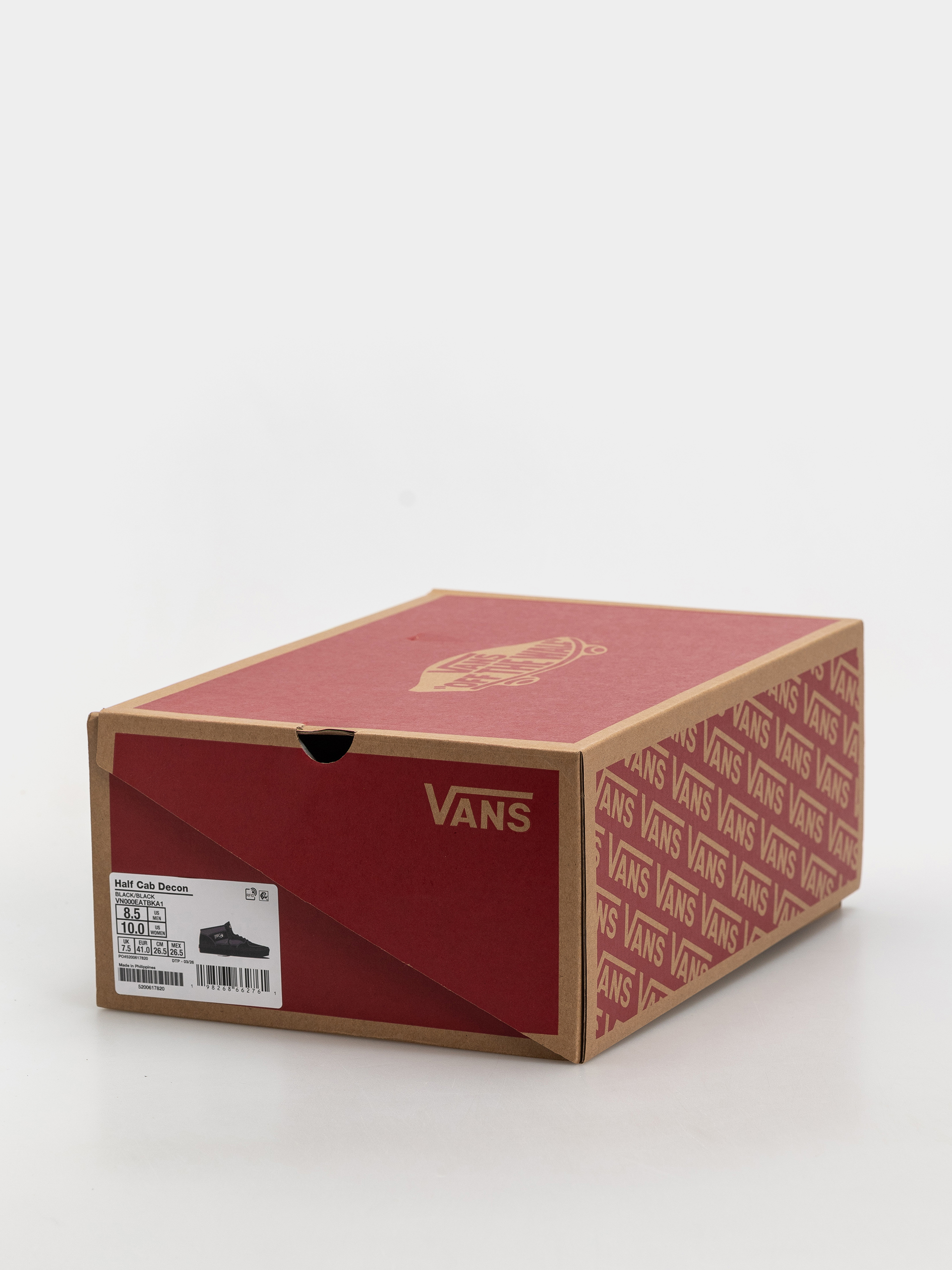 Boty Vans Half Cab Decon (black/black)