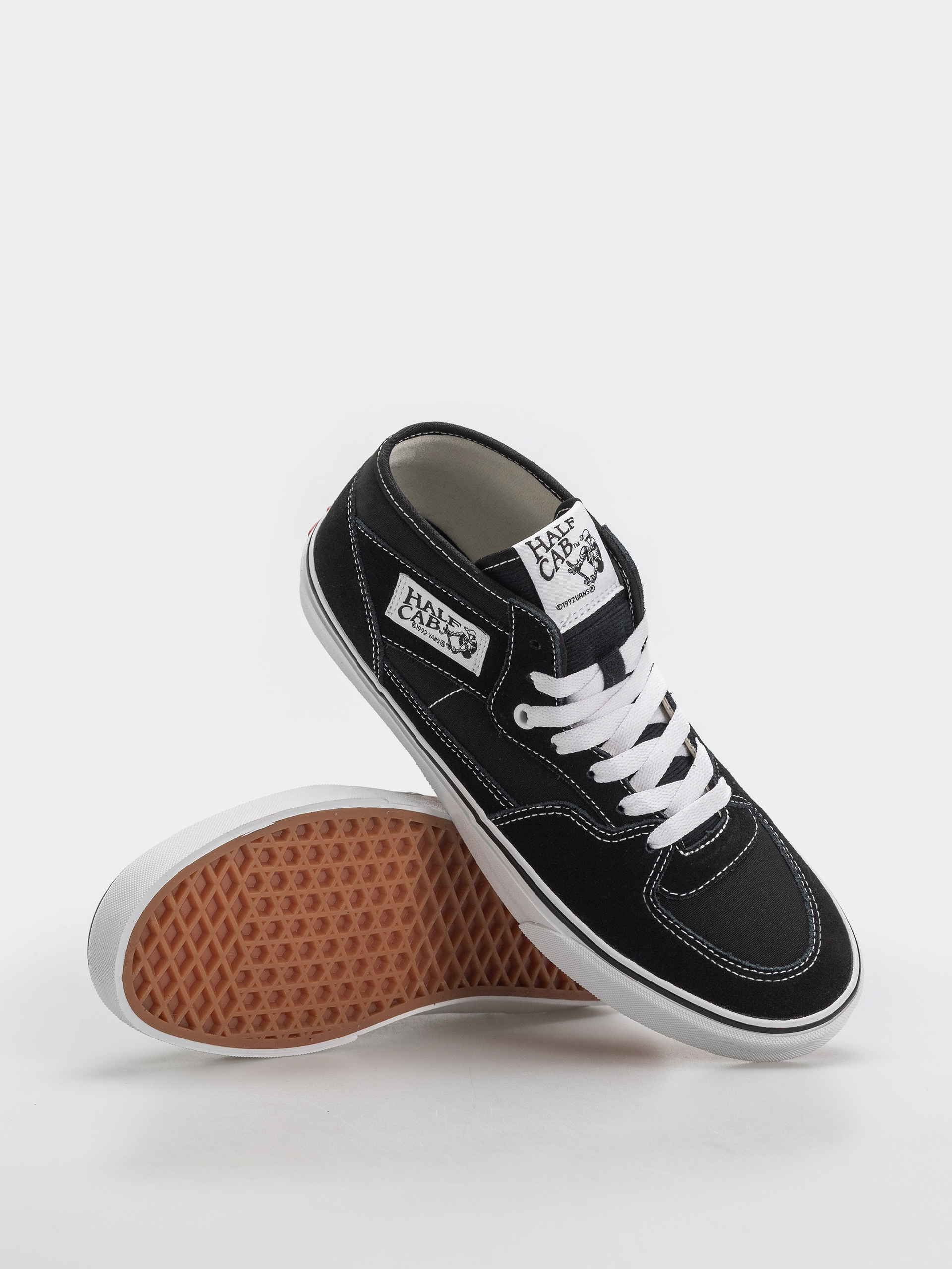 Boty Vans Half Cab Decon (black/true white)