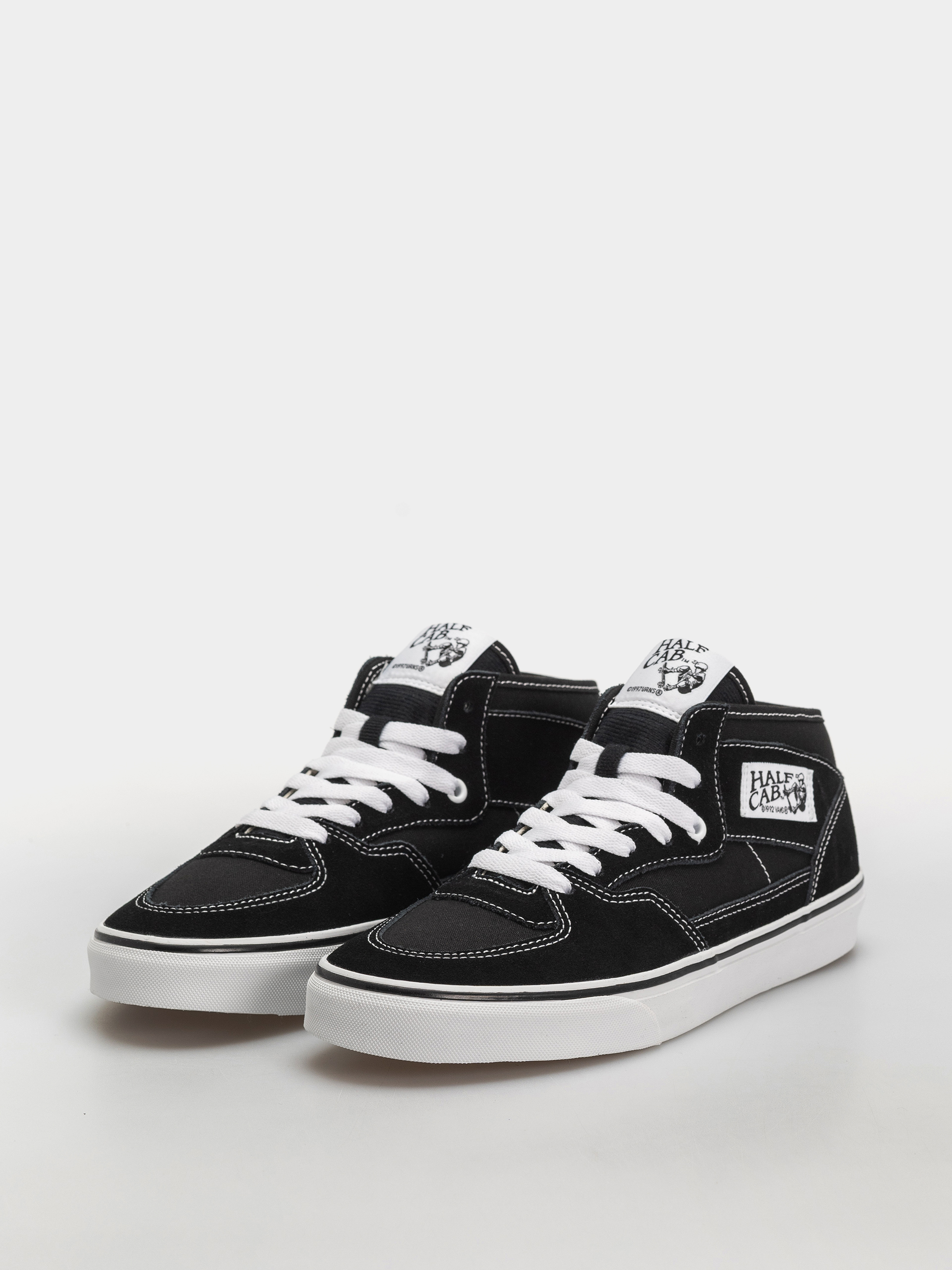 Boty Vans Half Cab Decon (black/true white)
