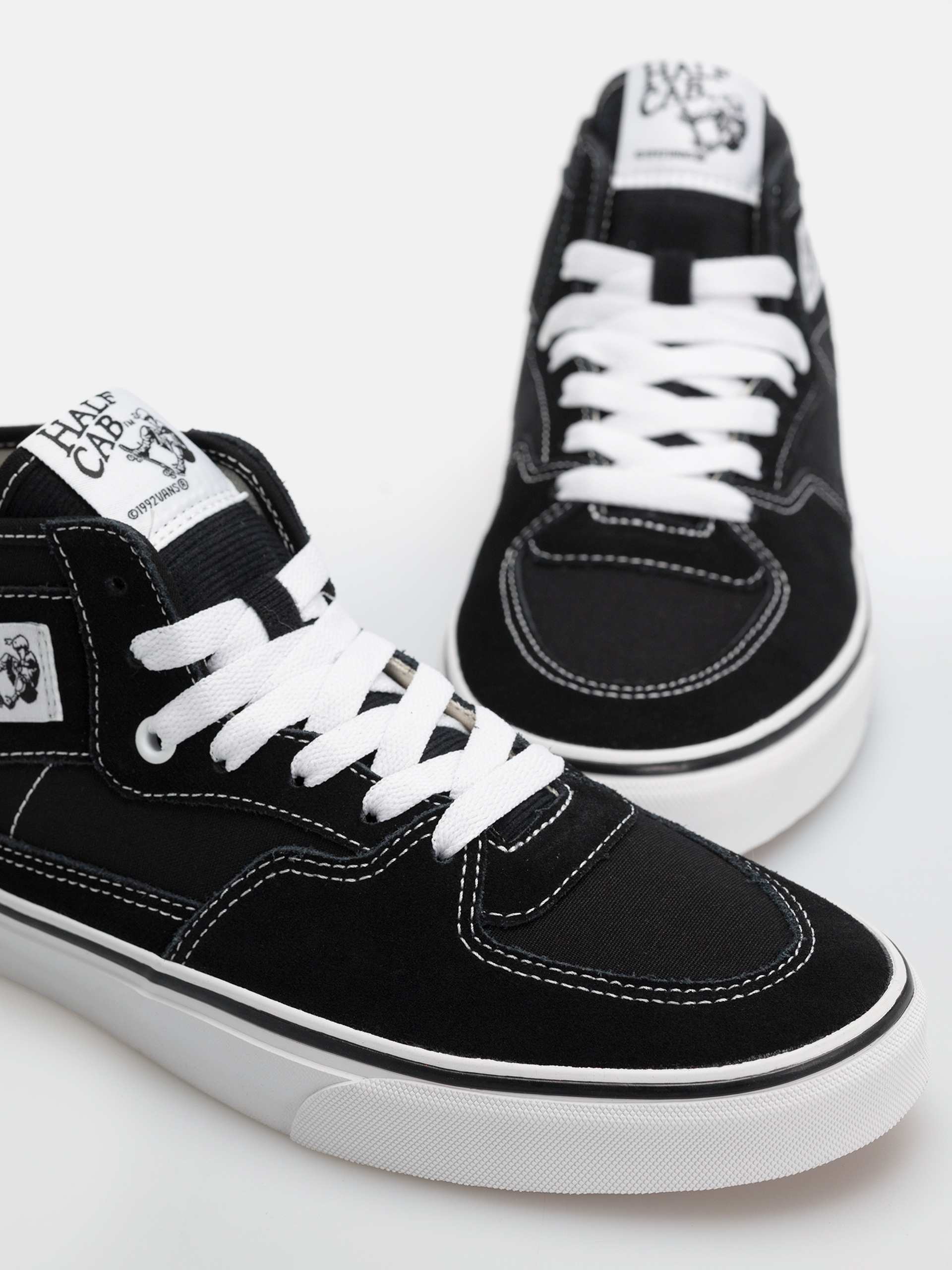 Boty Vans Half Cab Decon (black/true white)