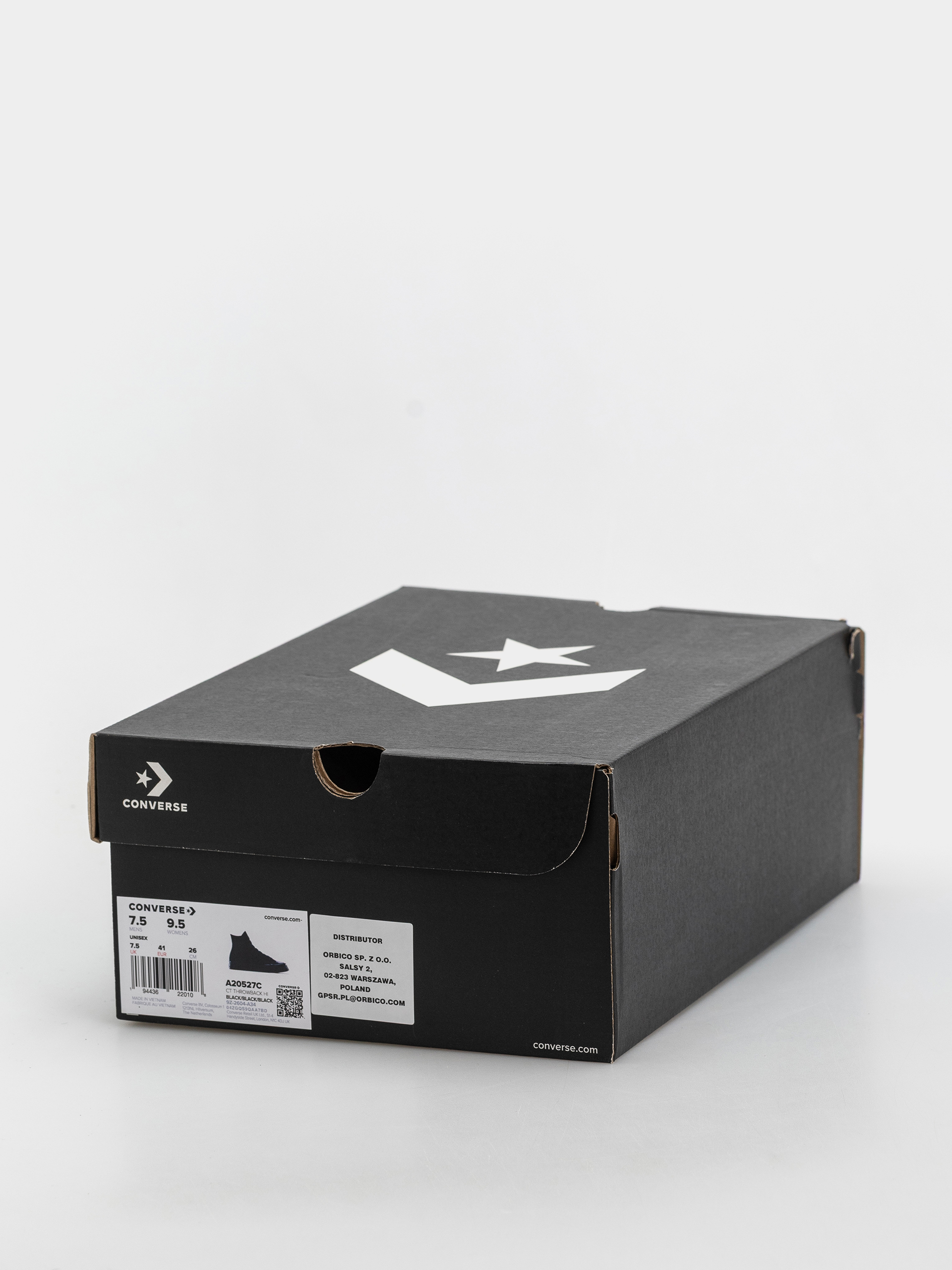 Tenisky Converse Chuck Taylor Throwback Hi (black/black/black)