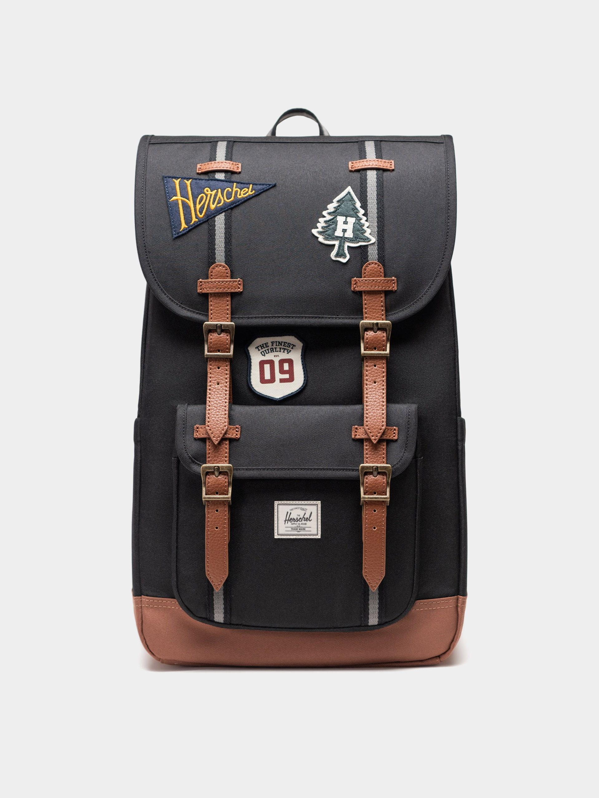 Batoh Herschel Supply Co. Little America (patches black)