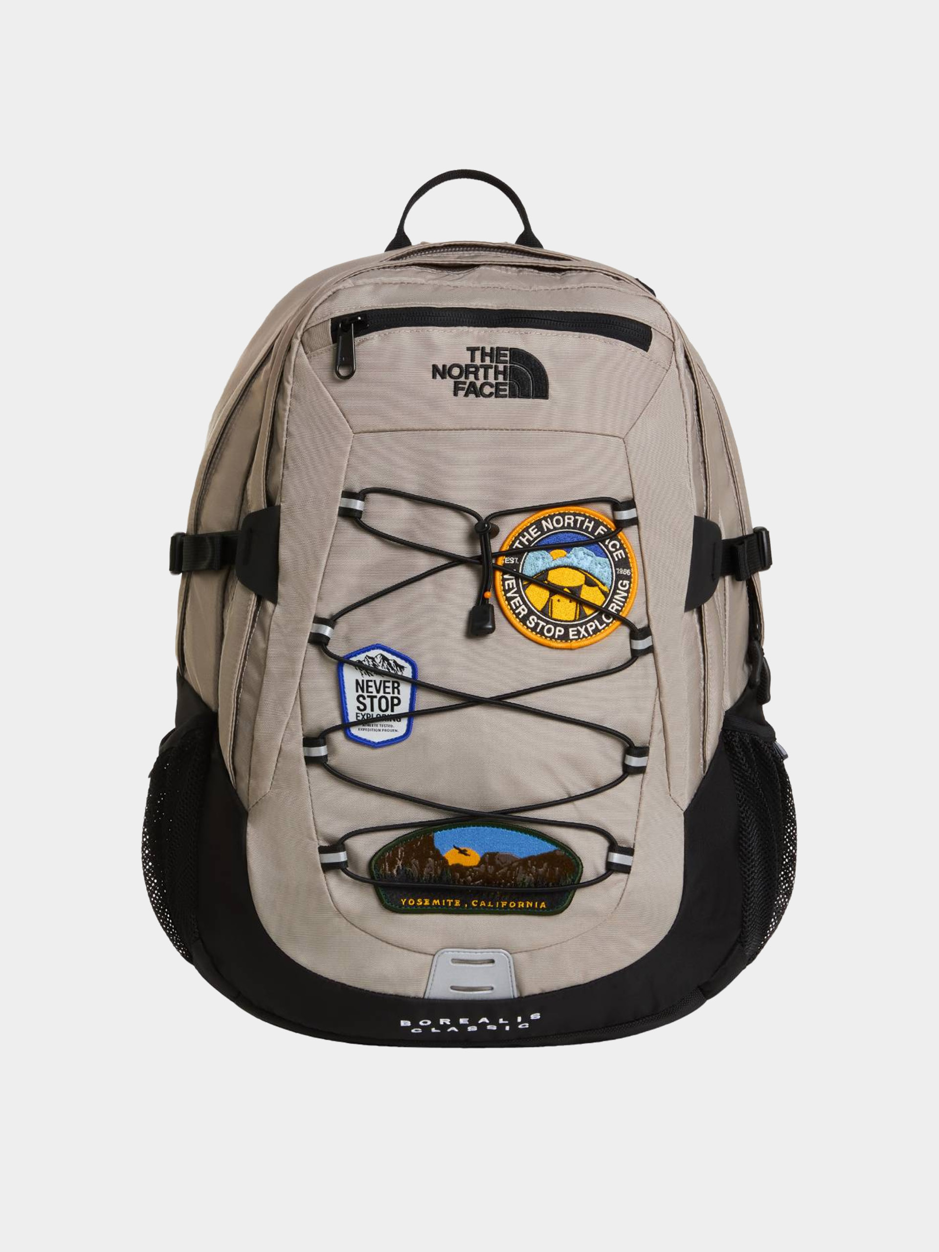 Batoh The North Face Borealis Classic Patch (stone slab/tnf black/pa)