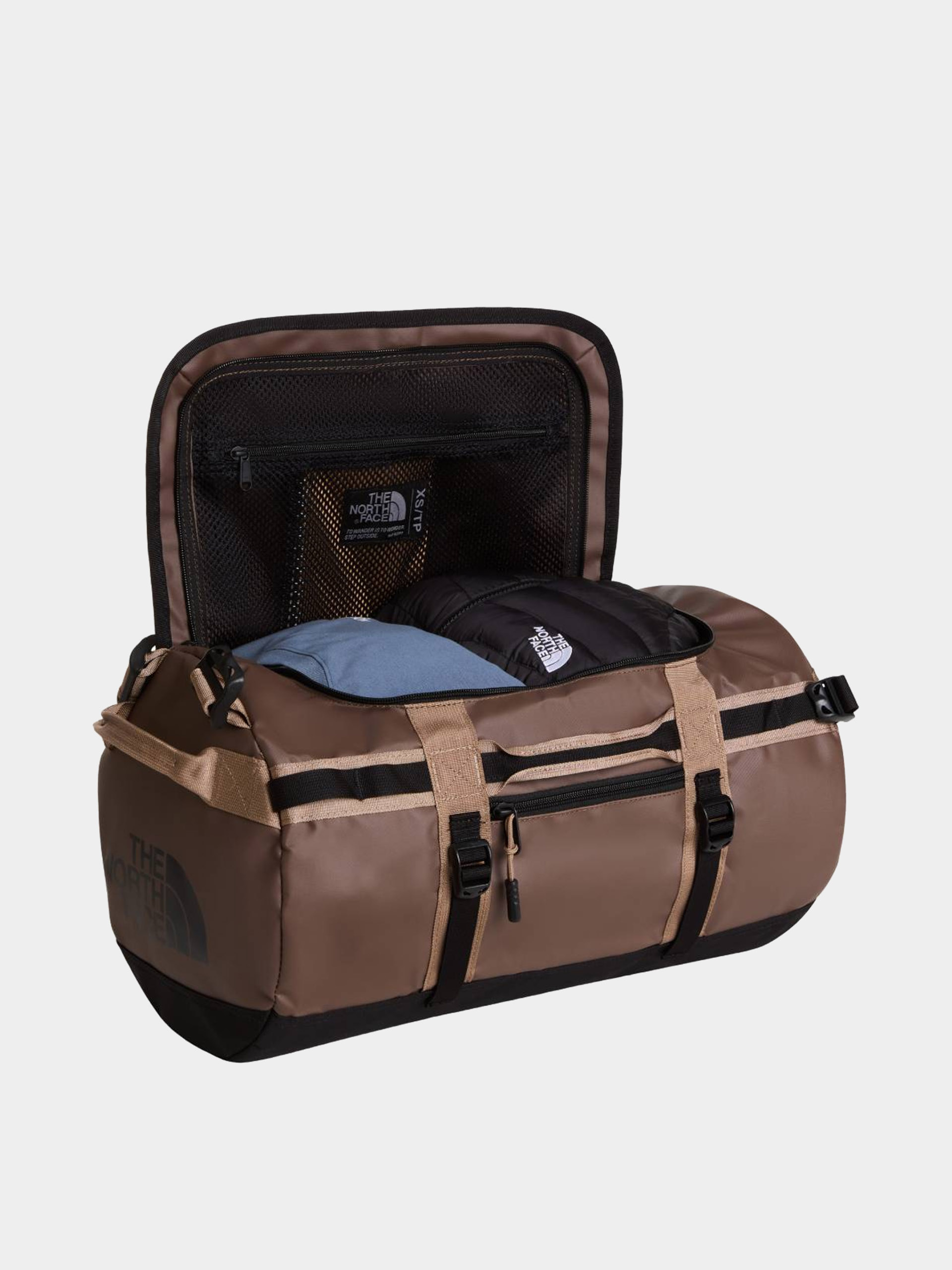 Taška The North Face Base Camp Duffel XS (smokey brown/tnf black)