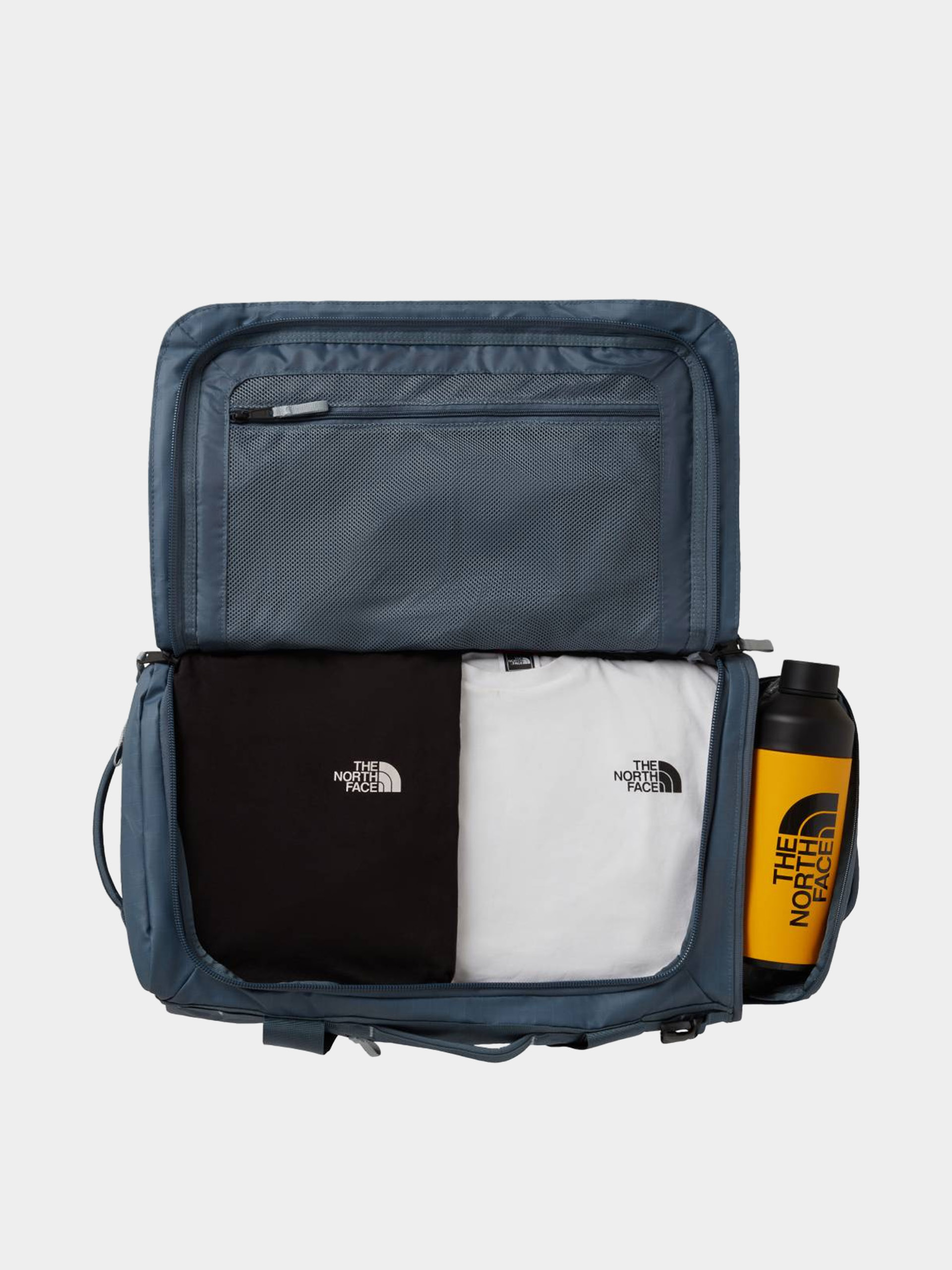 Taška The North Face Base Camp Voyager Duffel 42L (granite grey/frost grey)