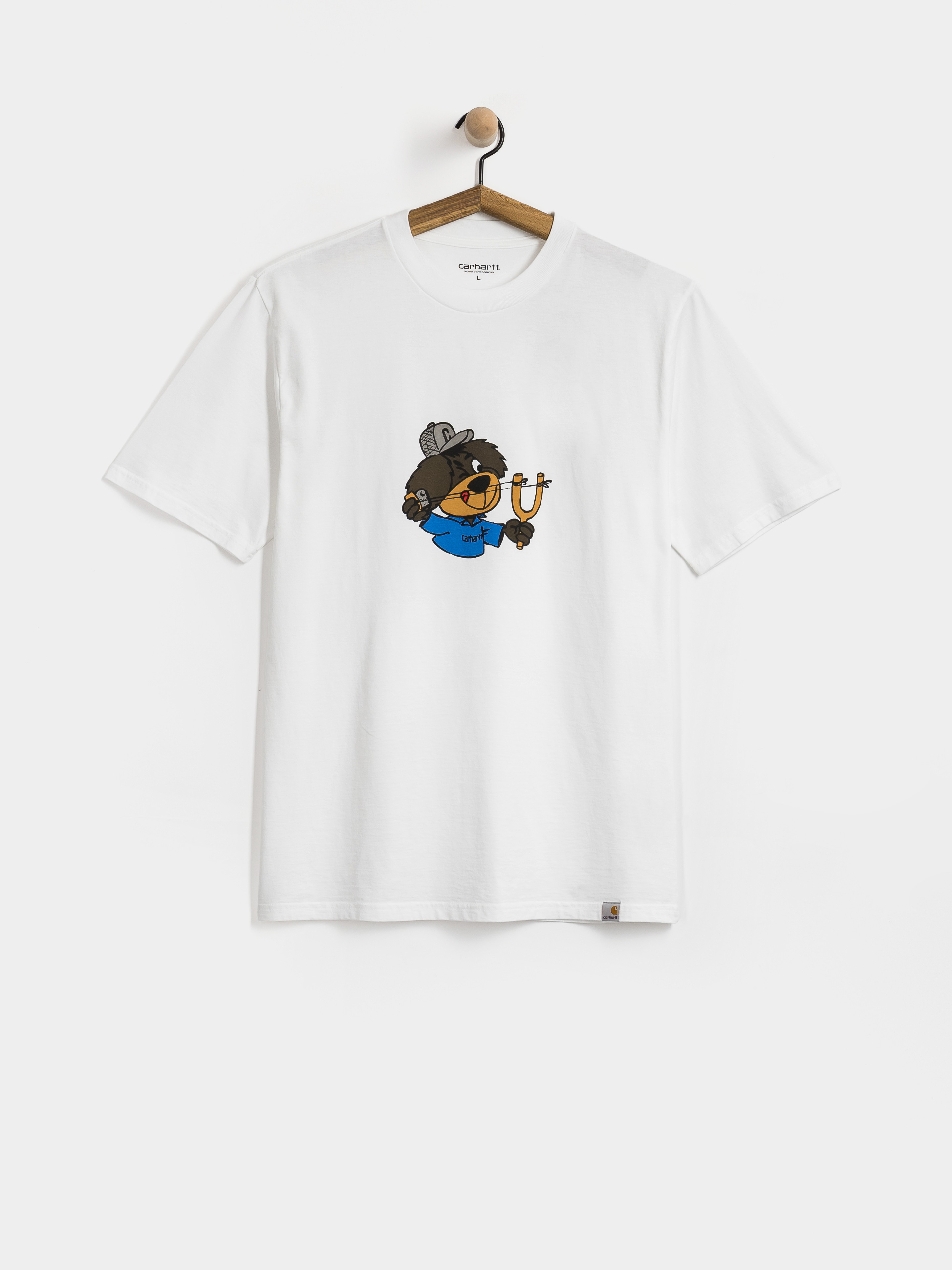 Triu010dko Carhartt WIP Slingshot (white/heavy enzyme wash)