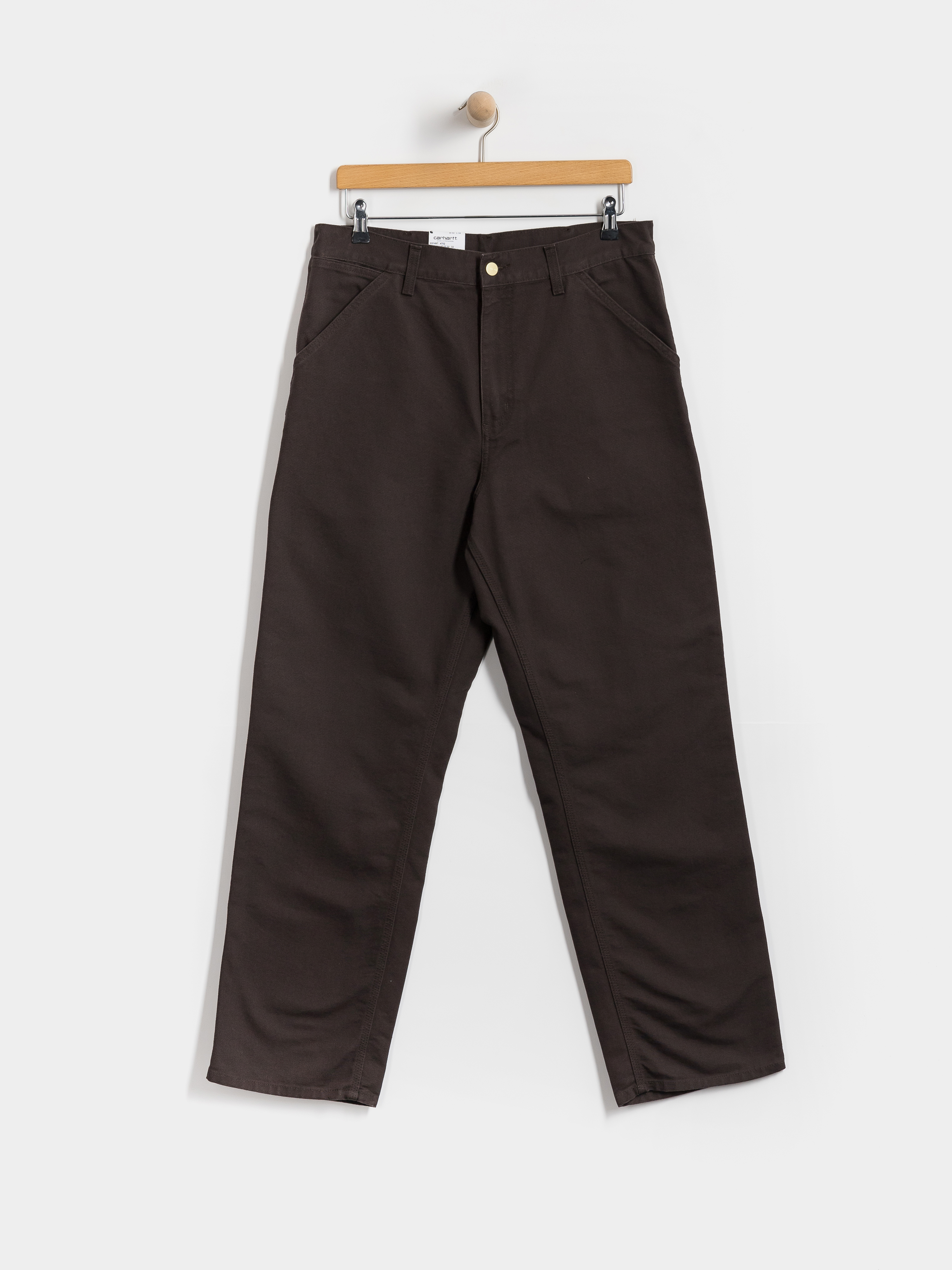 Kalhoty Carhartt WIP Single Knee (tobacco/rinsed)