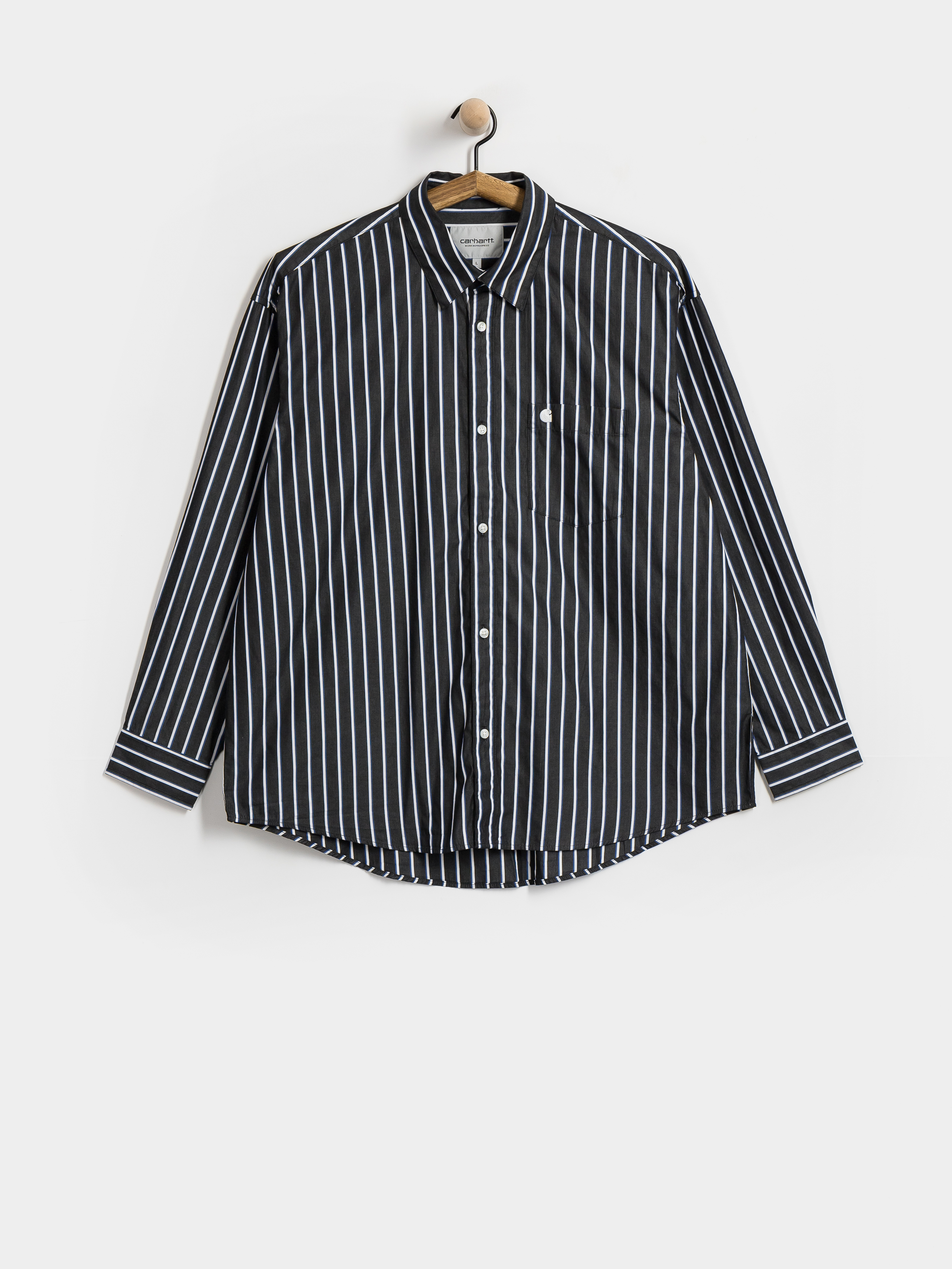 Košile Carhartt WIP Gowan (gowan stripe black)