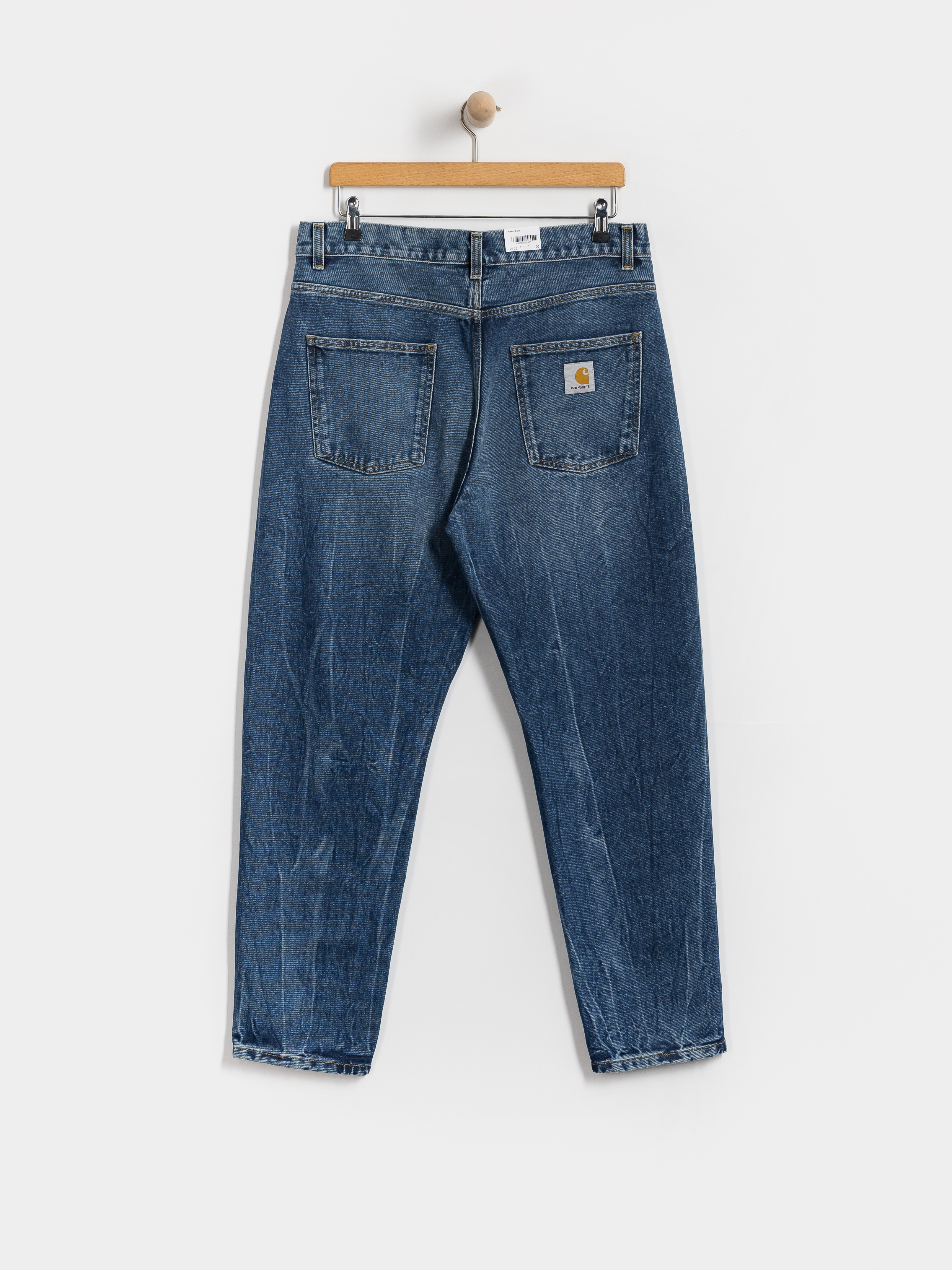 Kalhoty Carhartt WIP Newel (blue/marble used wash)