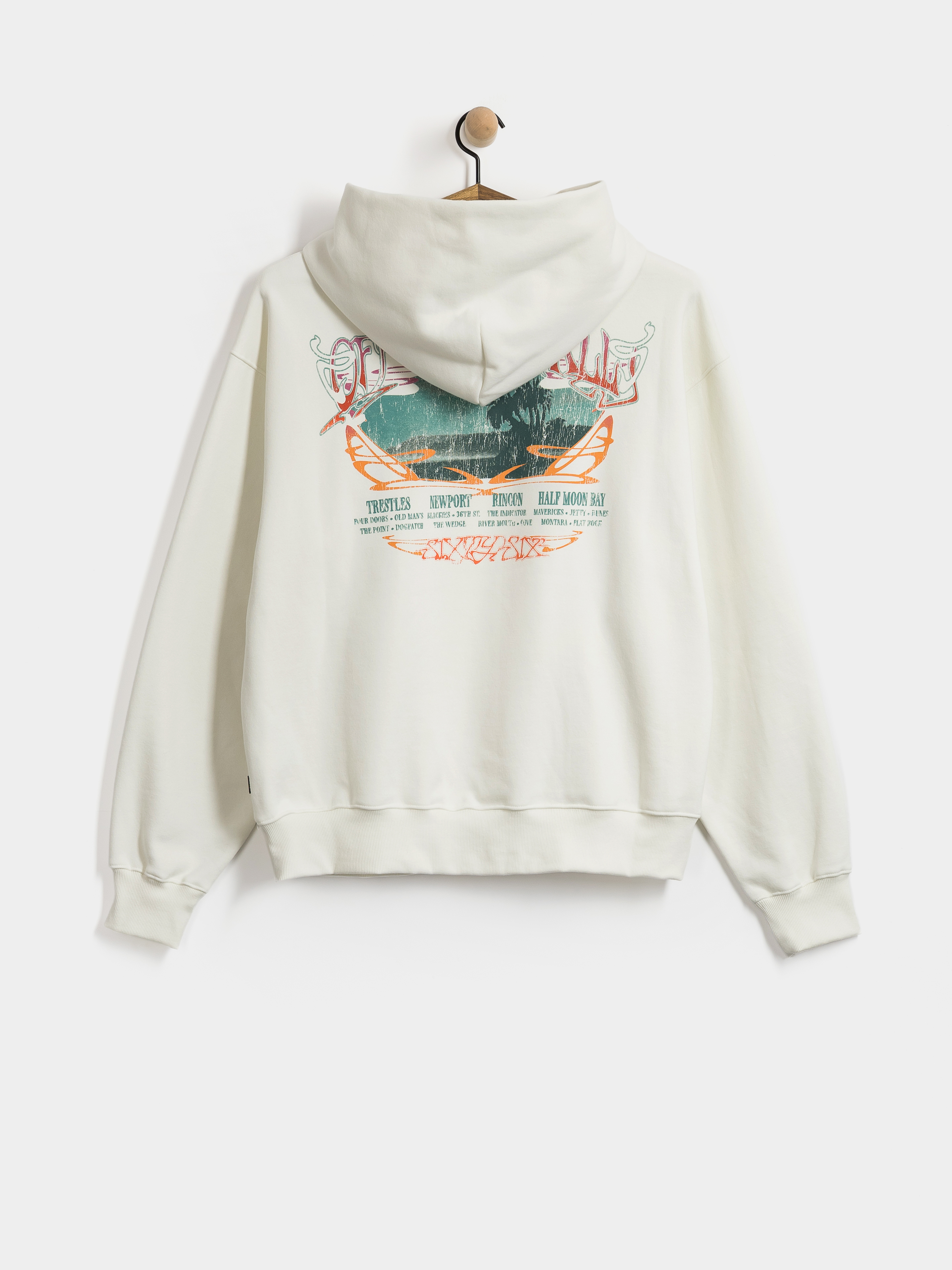 Mikina s kapucu00ed Vans Jetty Sets HD (marshmallow)
