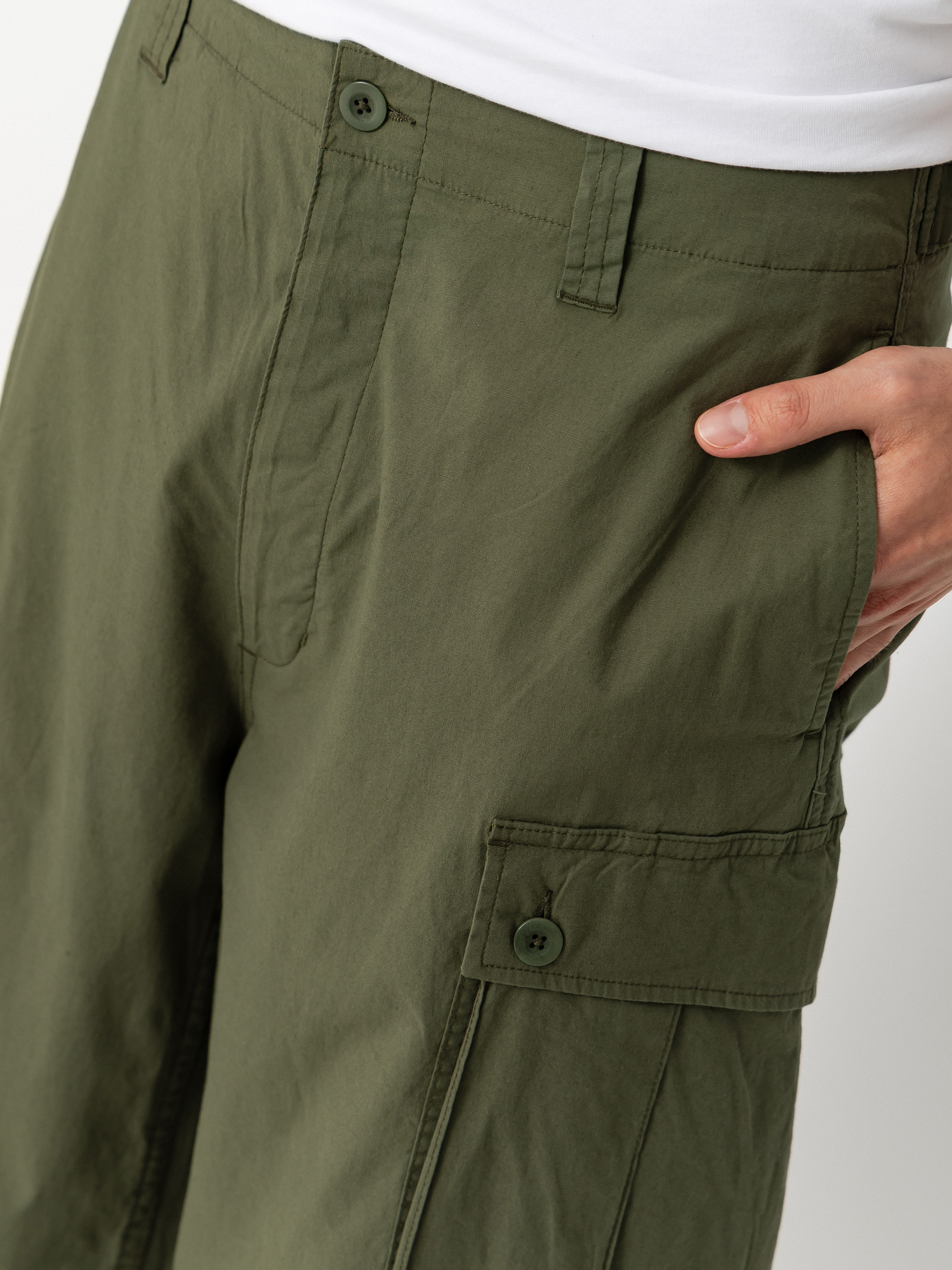 Kalhoty Deus Ex Machina Power (pine green)