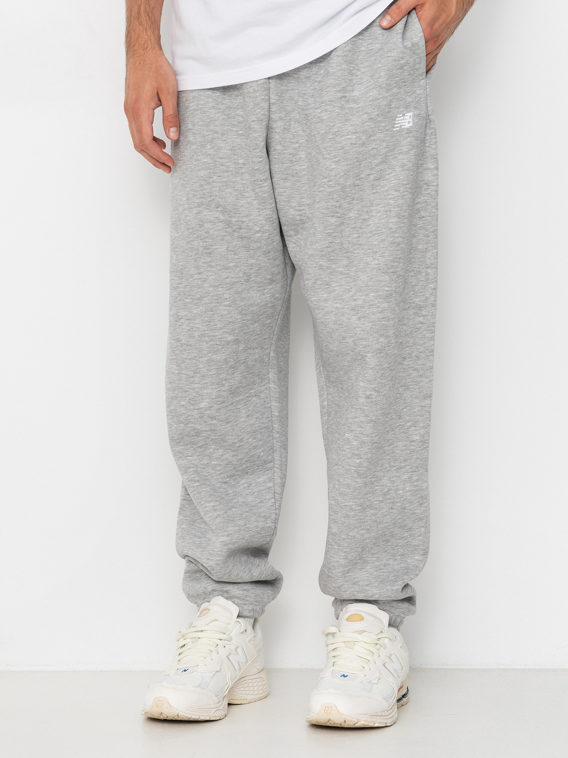 Kalhoty New Balance Sport Essentials Fleece Jogger (athletic grey)