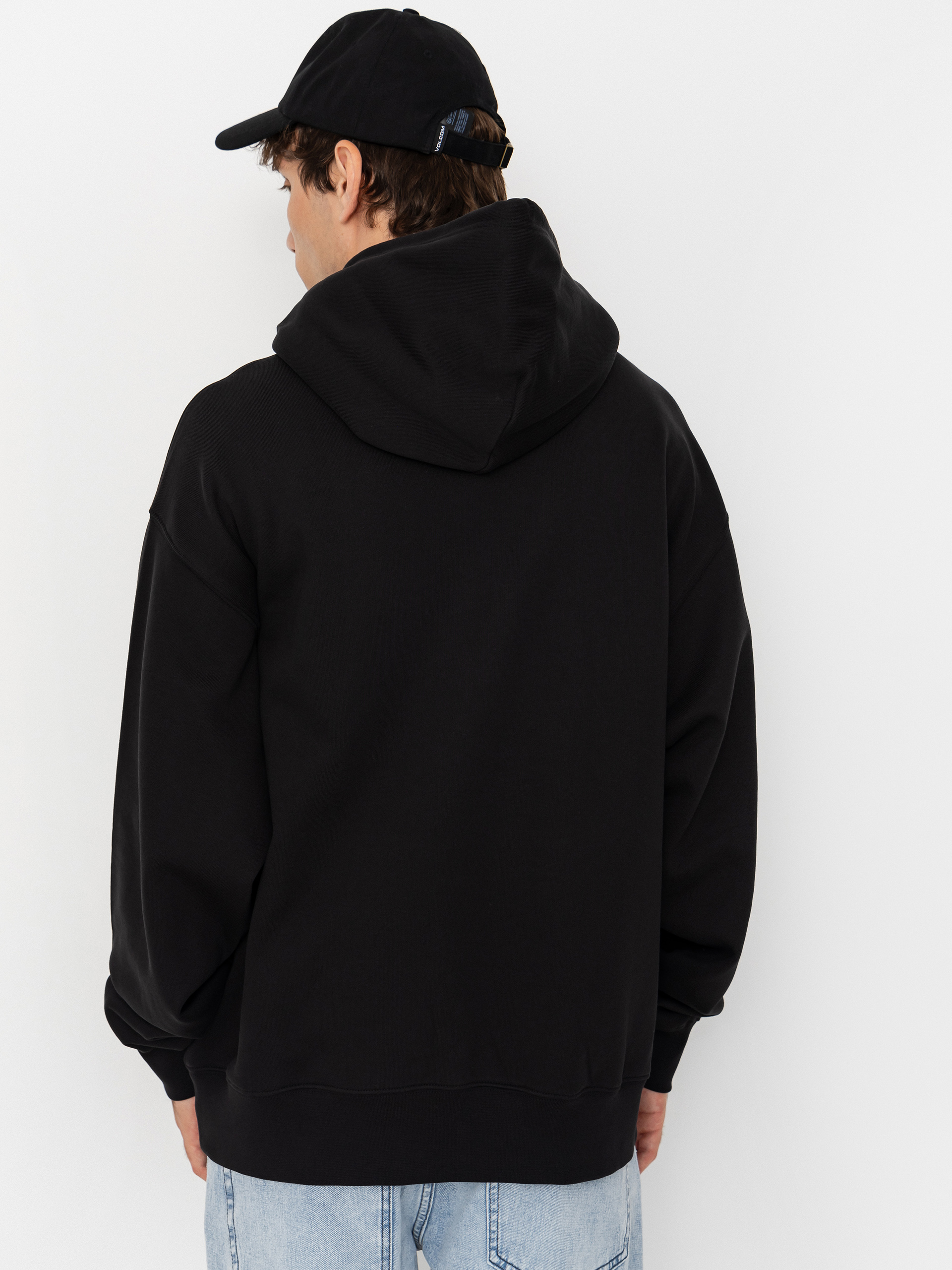 Mikina s kapucí Vans Left Chest HD (black)