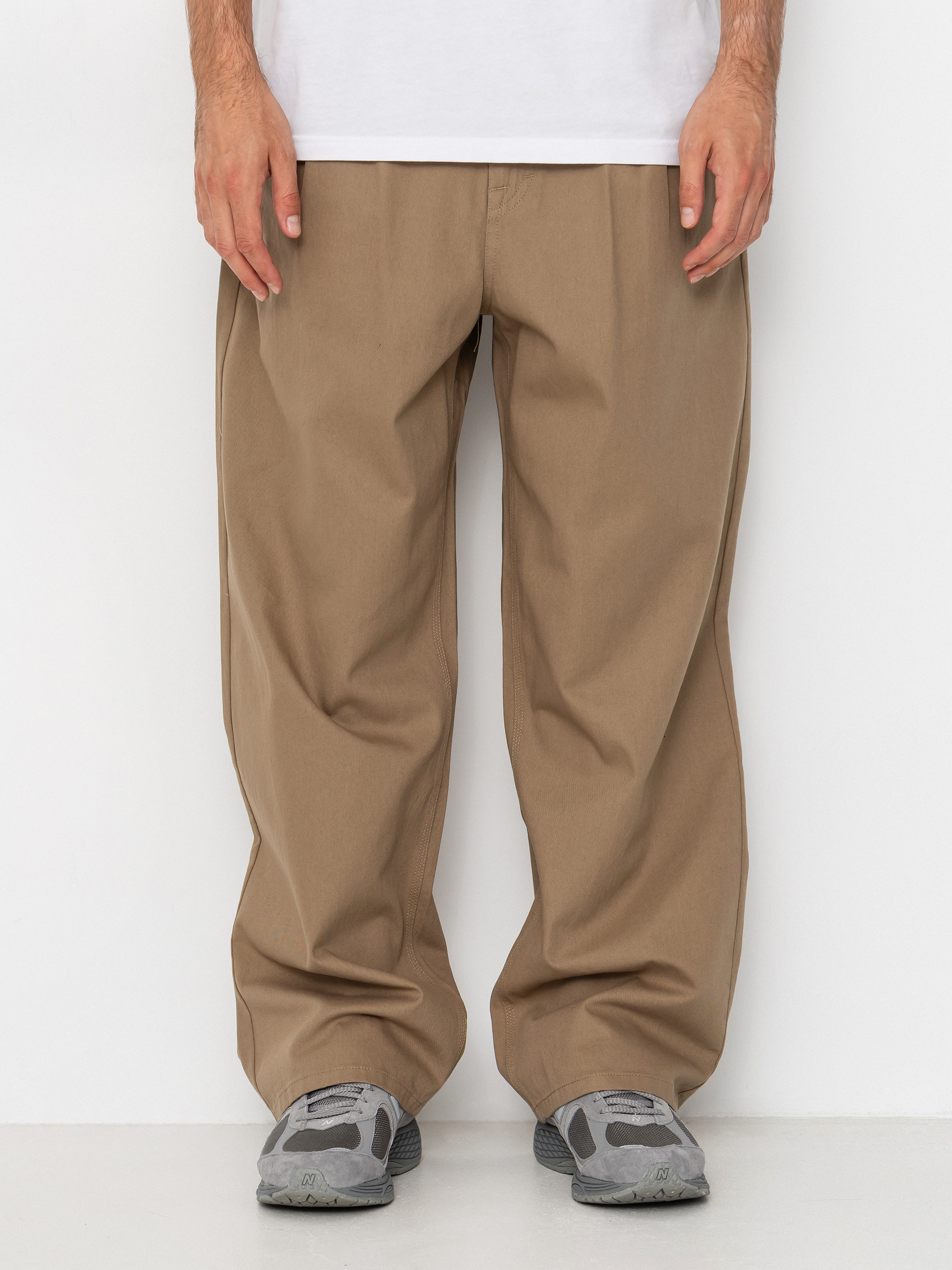 Kalhoty Volcom Baggos Pleat (khaki)