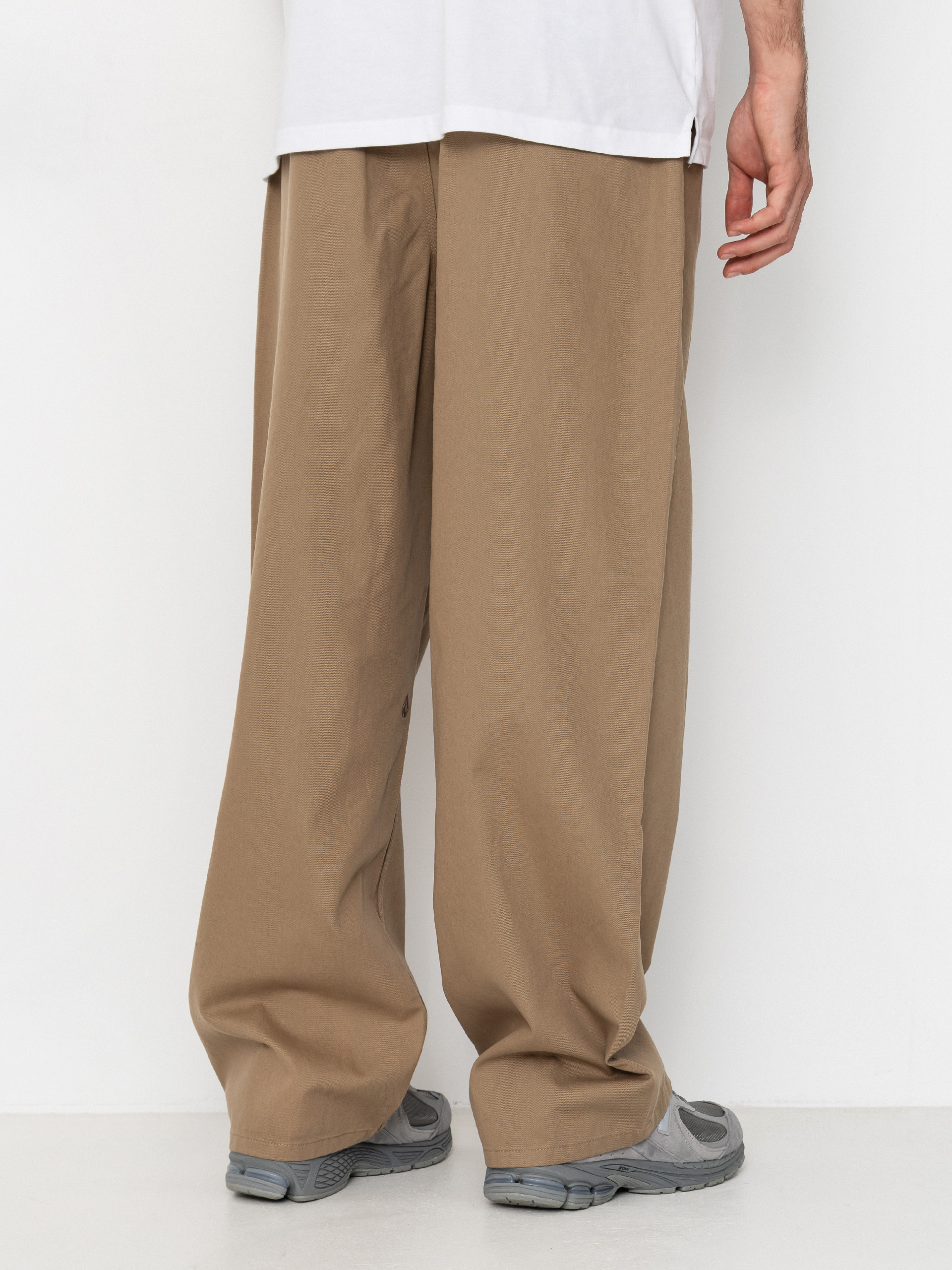 Kalhoty Volcom Baggos Pleat (khaki)