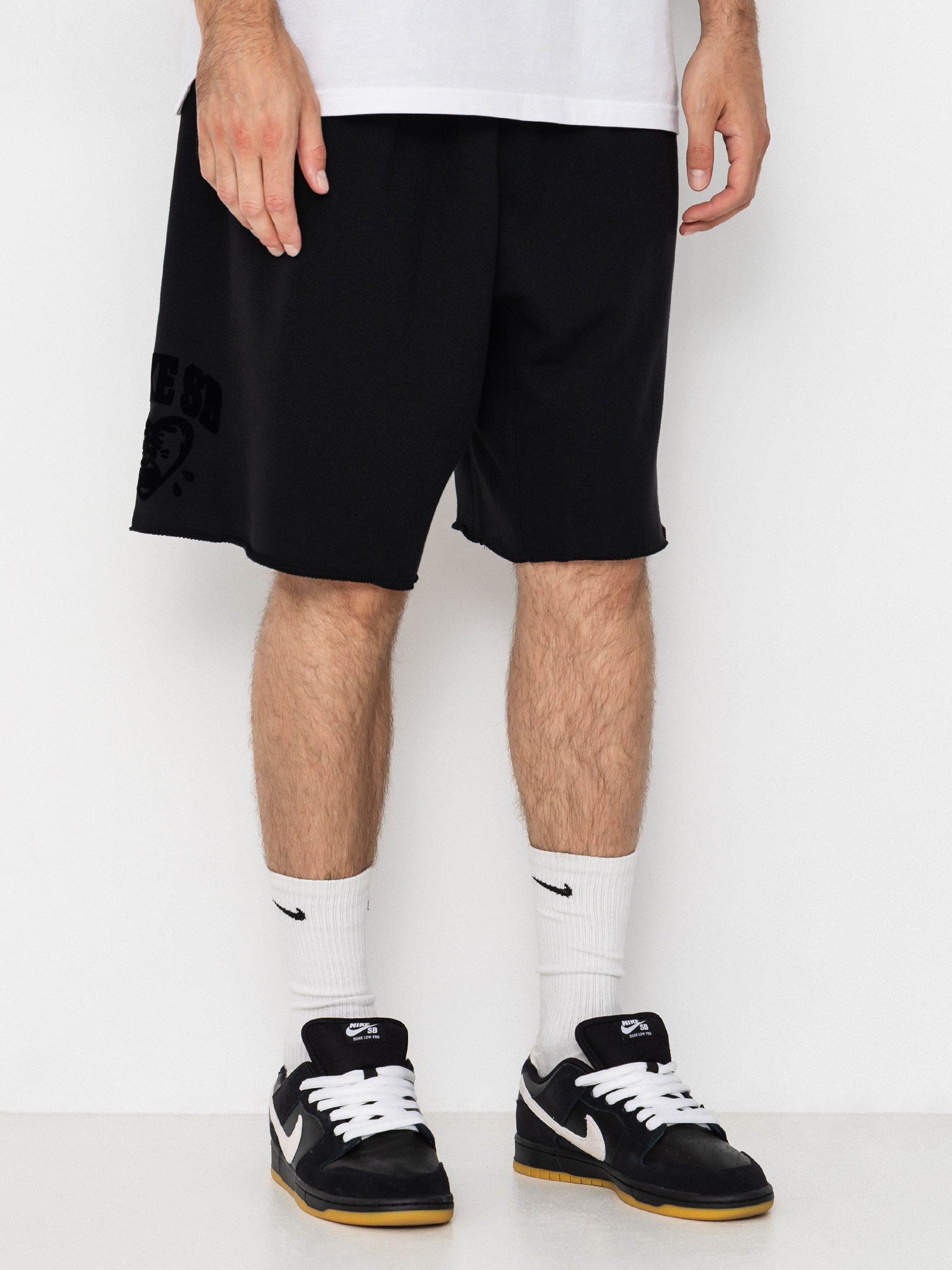 Kraťasy Nike SB Gfx Flc (black/white)