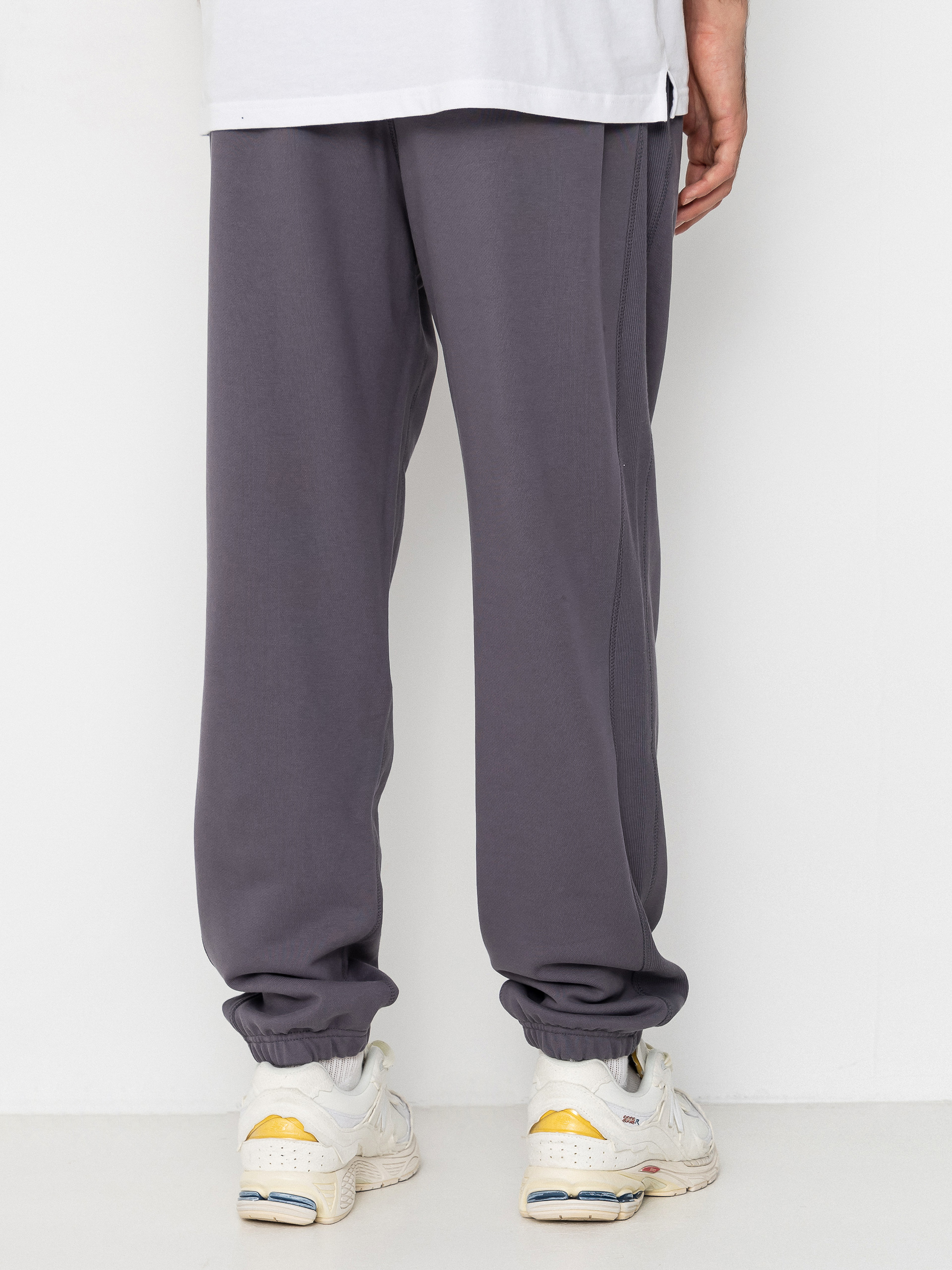 Kalhoty New Balance Athletics French Terry Jogger (neptune grey)