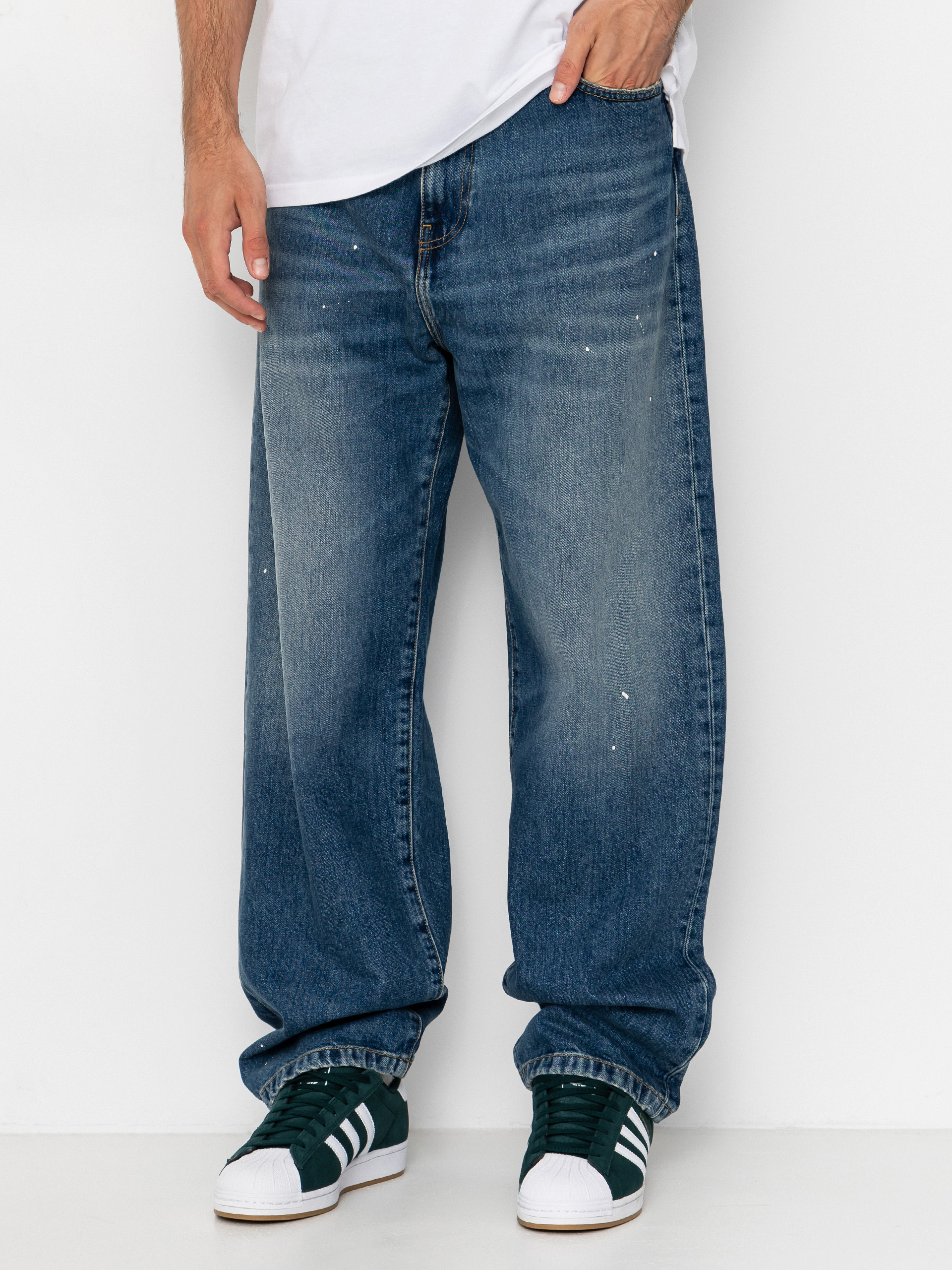 Kalhoty Carhartt WIP Landon (blue)
