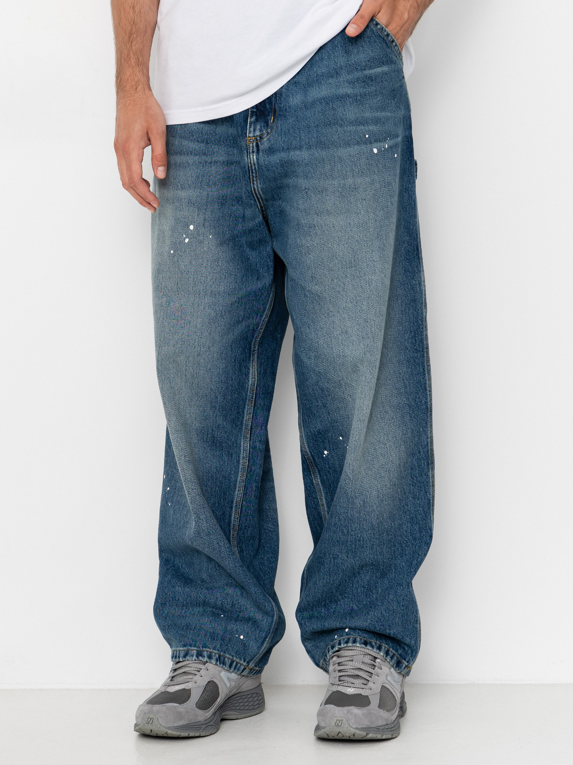 Kalhoty Carhartt WIP OG Single Knee (blue)