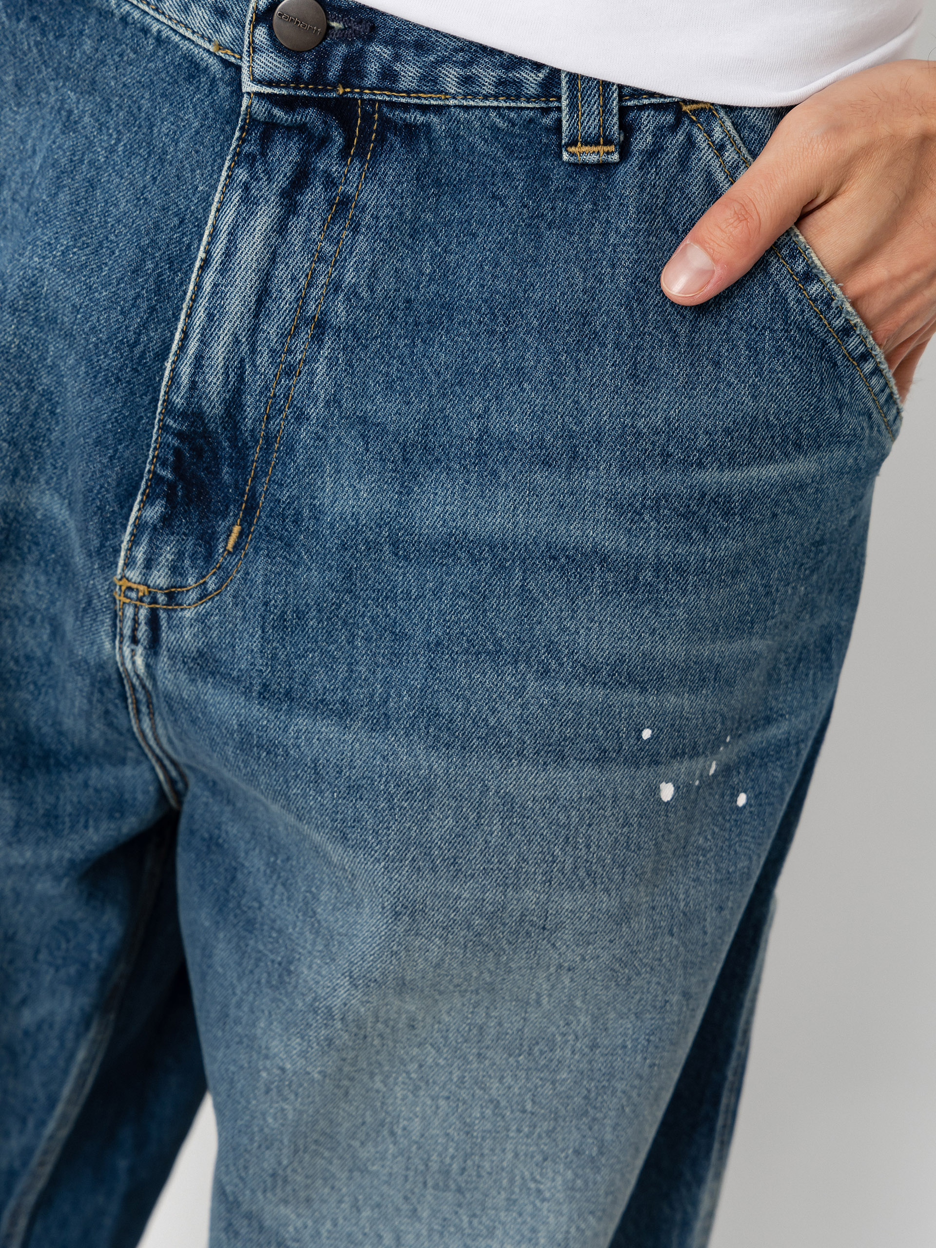 Kalhoty Carhartt WIP OG Single Knee (blue)