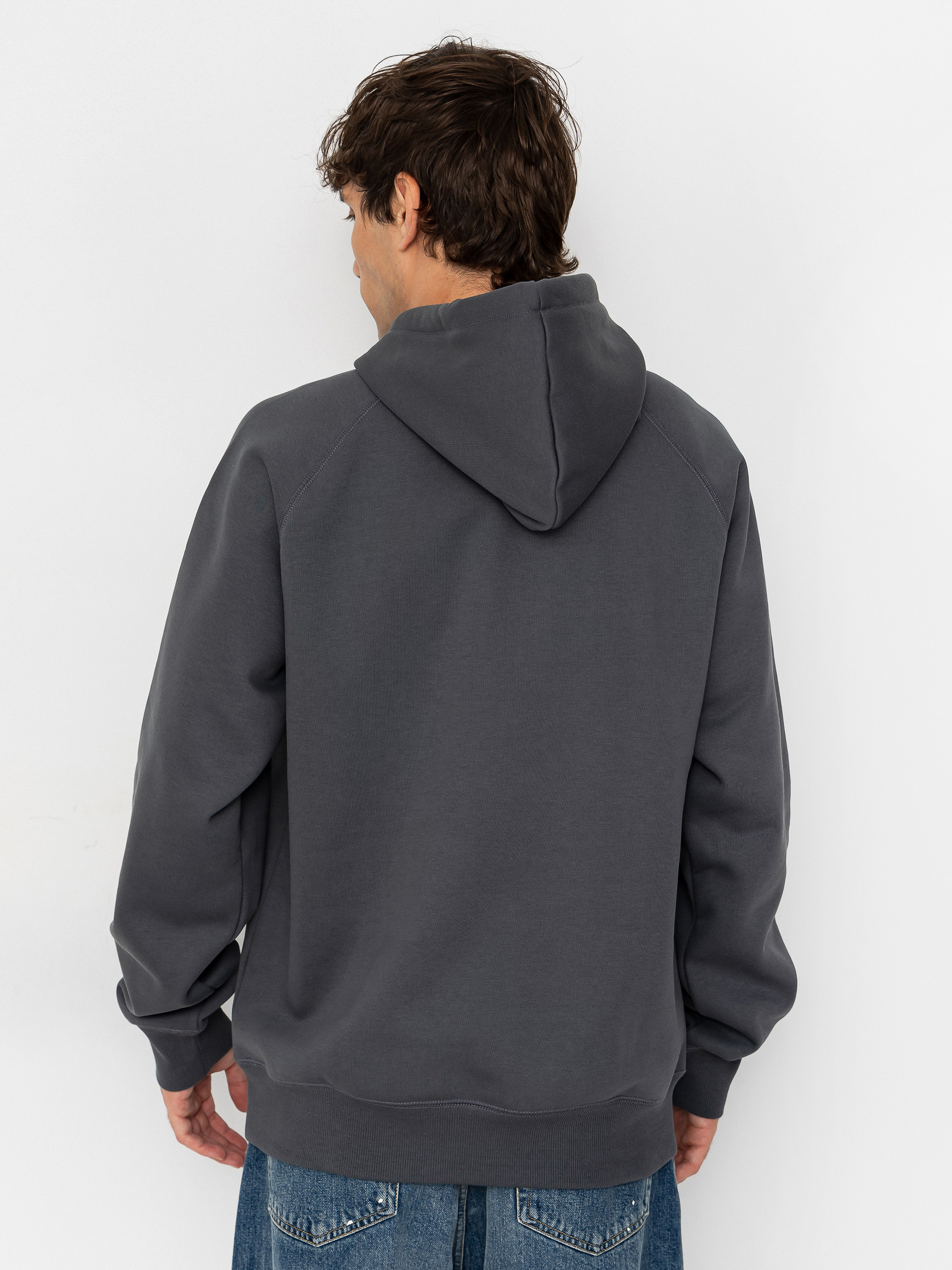 Mikina s kapucí Carhartt WIP Chase HD (styx/gold)