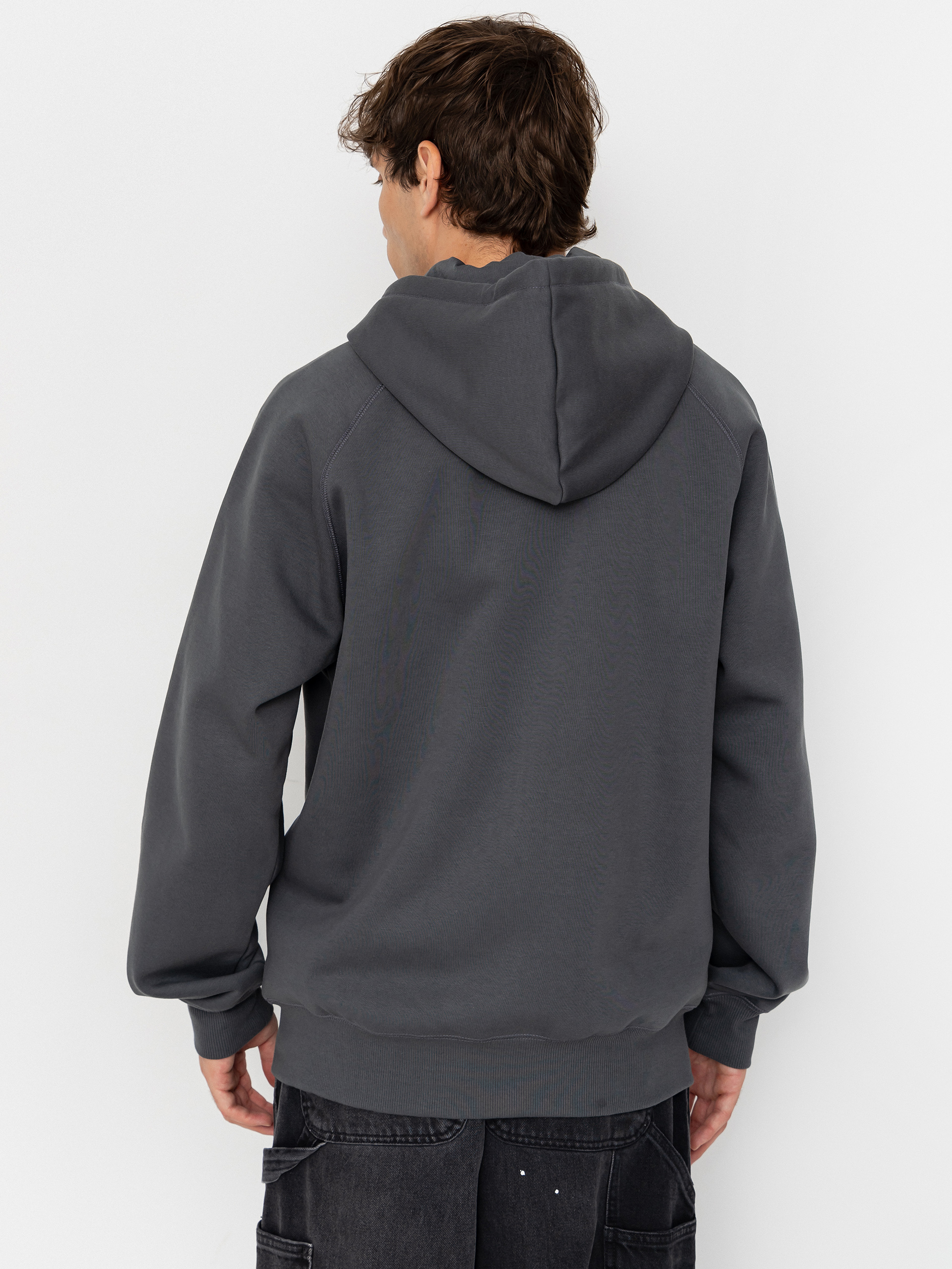 Mikina s kapucí Carhartt WIP Chase ZHD (styx/gold)