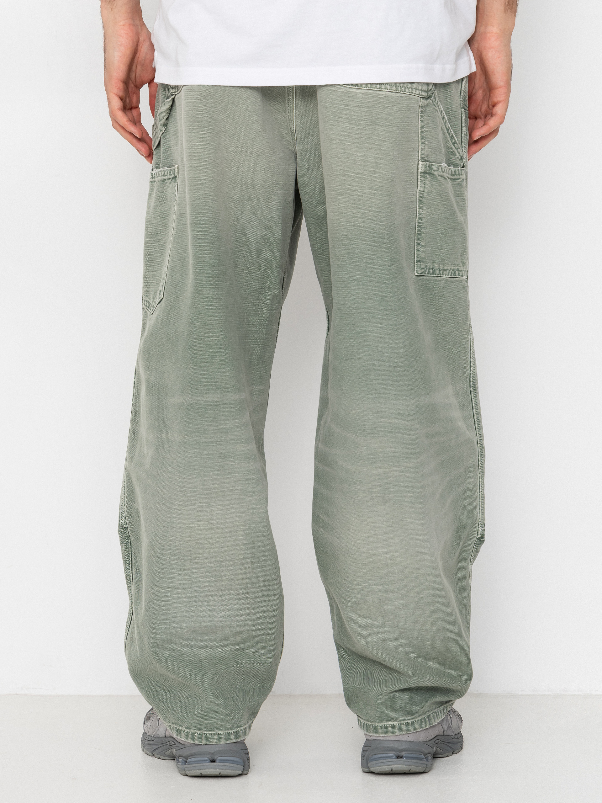 Kalhoty Carhartt WIP OG Double Knee (shady green)
