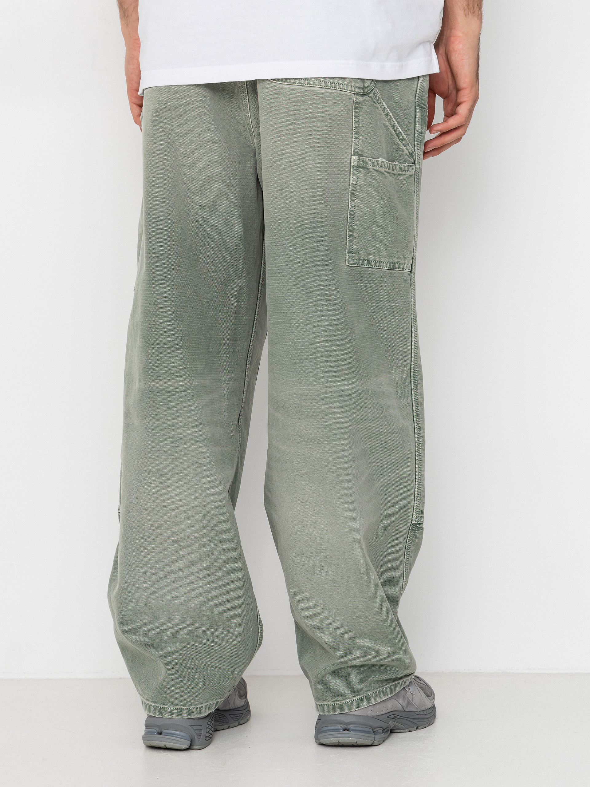 Kalhoty Carhartt WIP OG Double Knee (shady green)